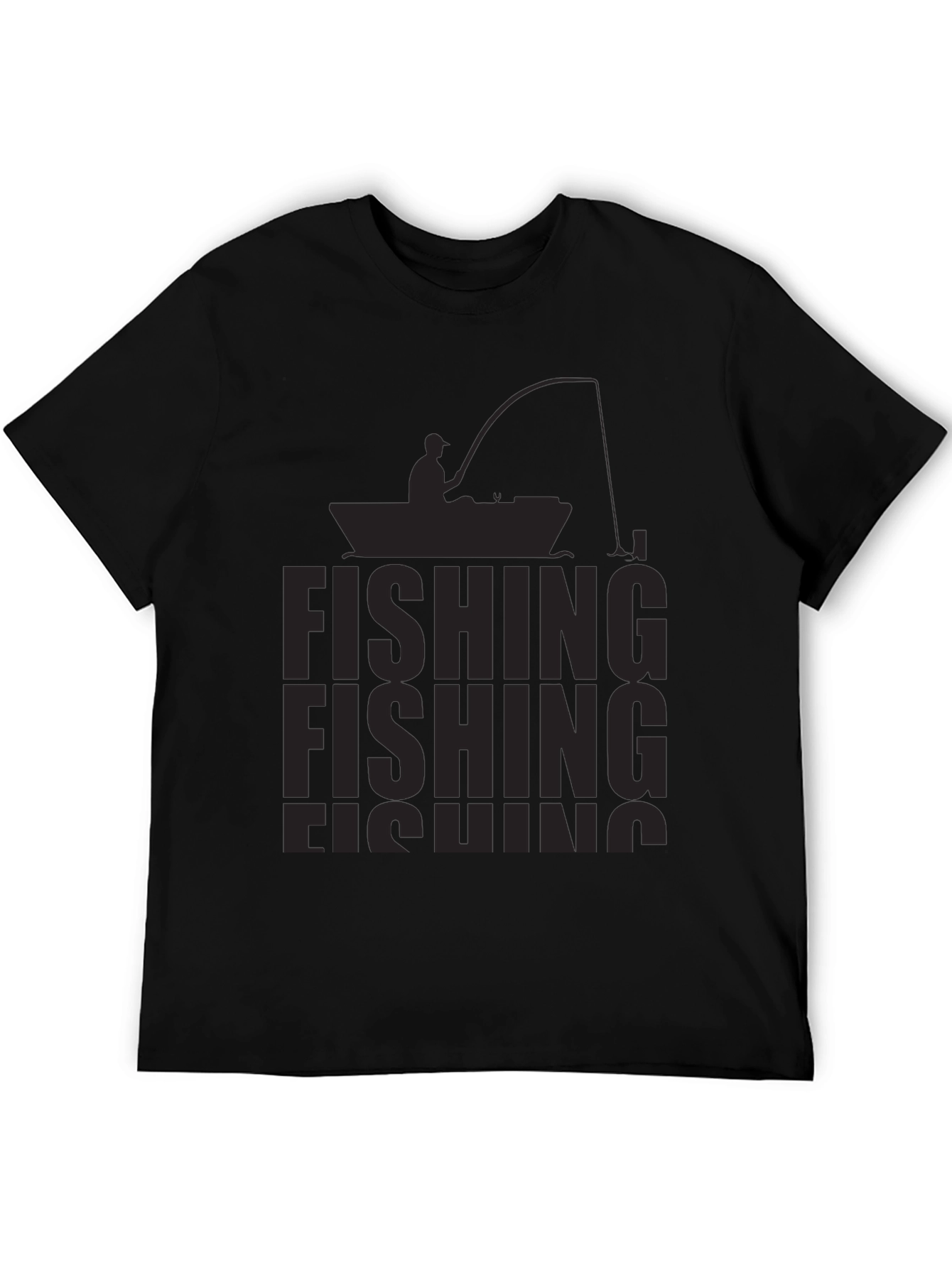 Fishing T-Shirt - Angler Boat Design