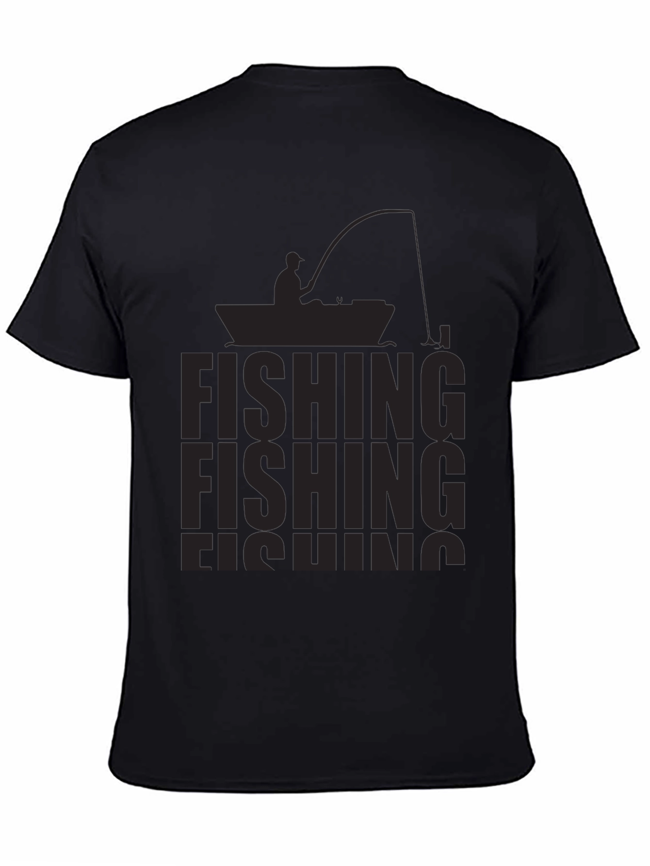Fishing T-Shirt - Angler Boat Design