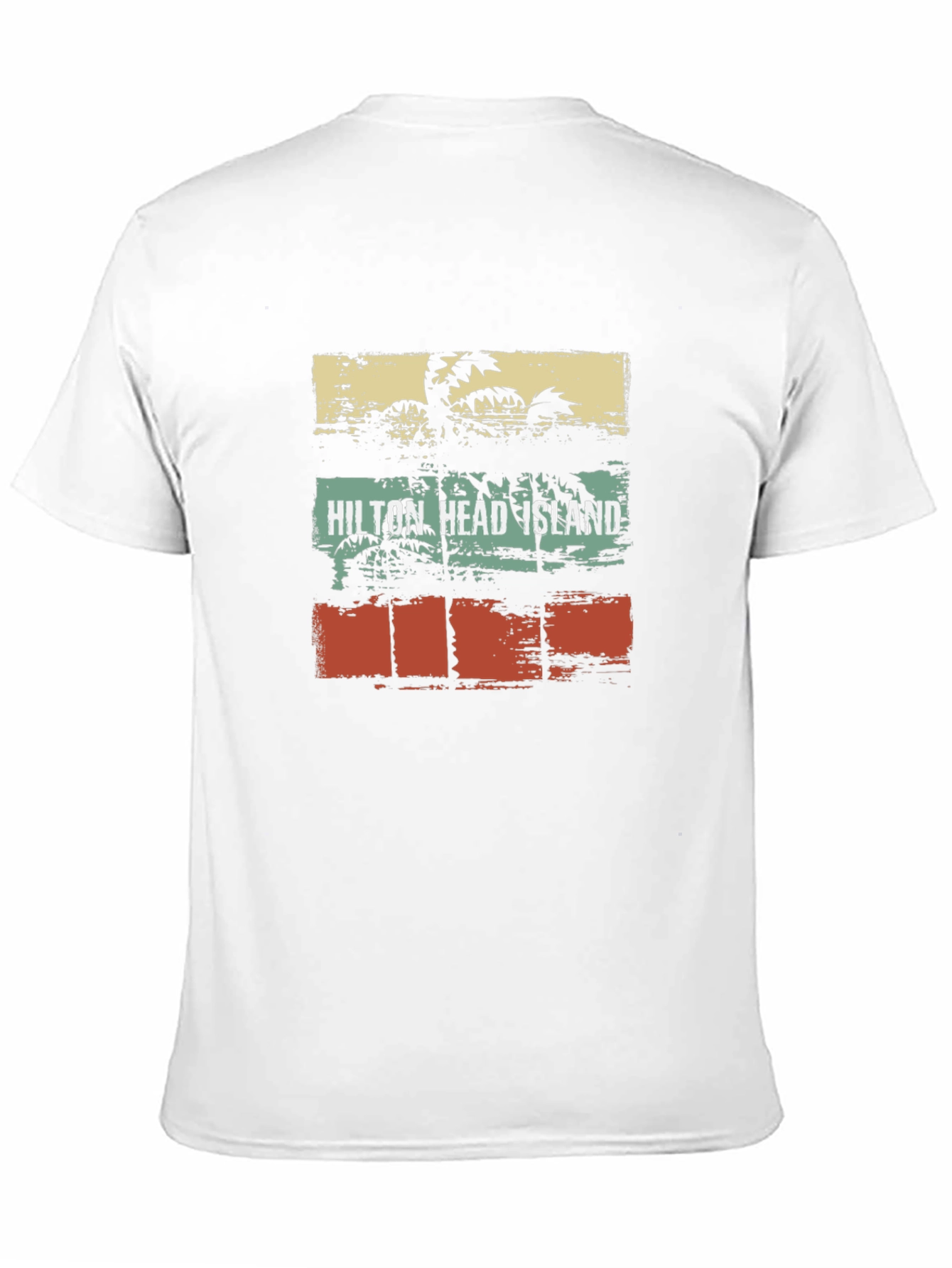 Hilton Head Island T-Shirt Palm Tree Graphic Tee