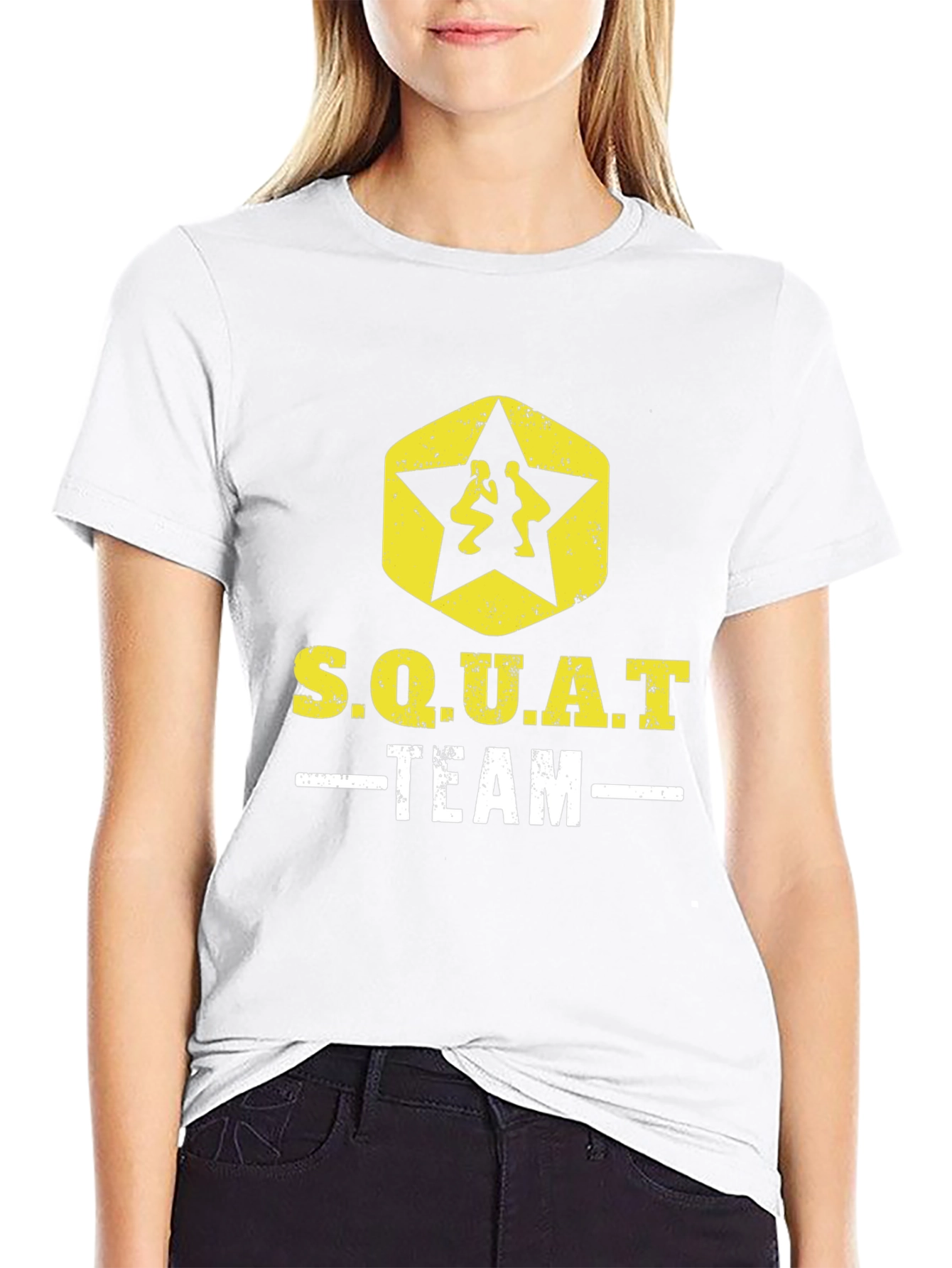 S.Q.U.A.T Team Wrestling Graphic T-Shirt
