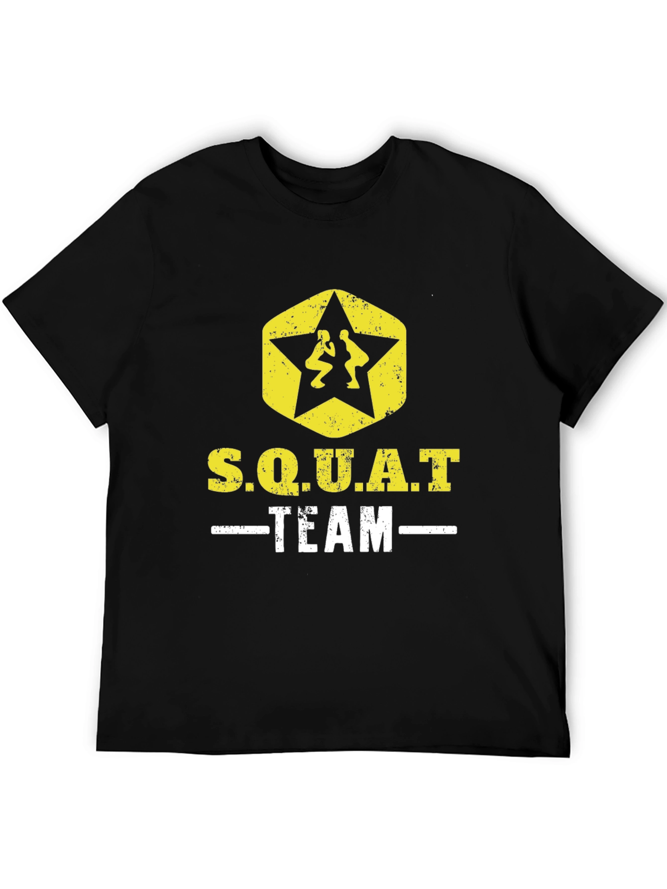 S.Q.U.A.T Team Wrestling Graphic T-Shirt