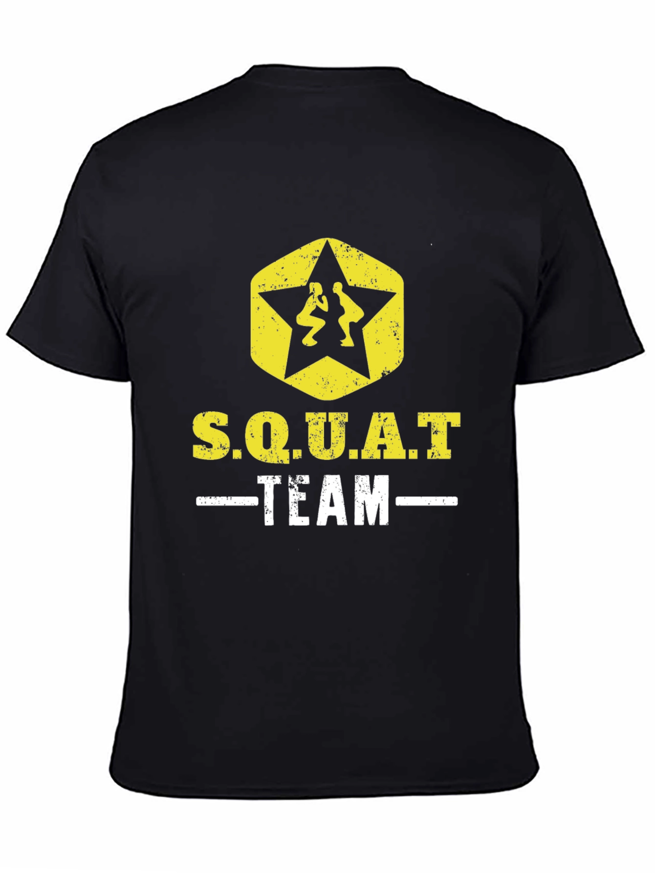S.Q.U.A.T Team Wrestling Graphic T-Shirt