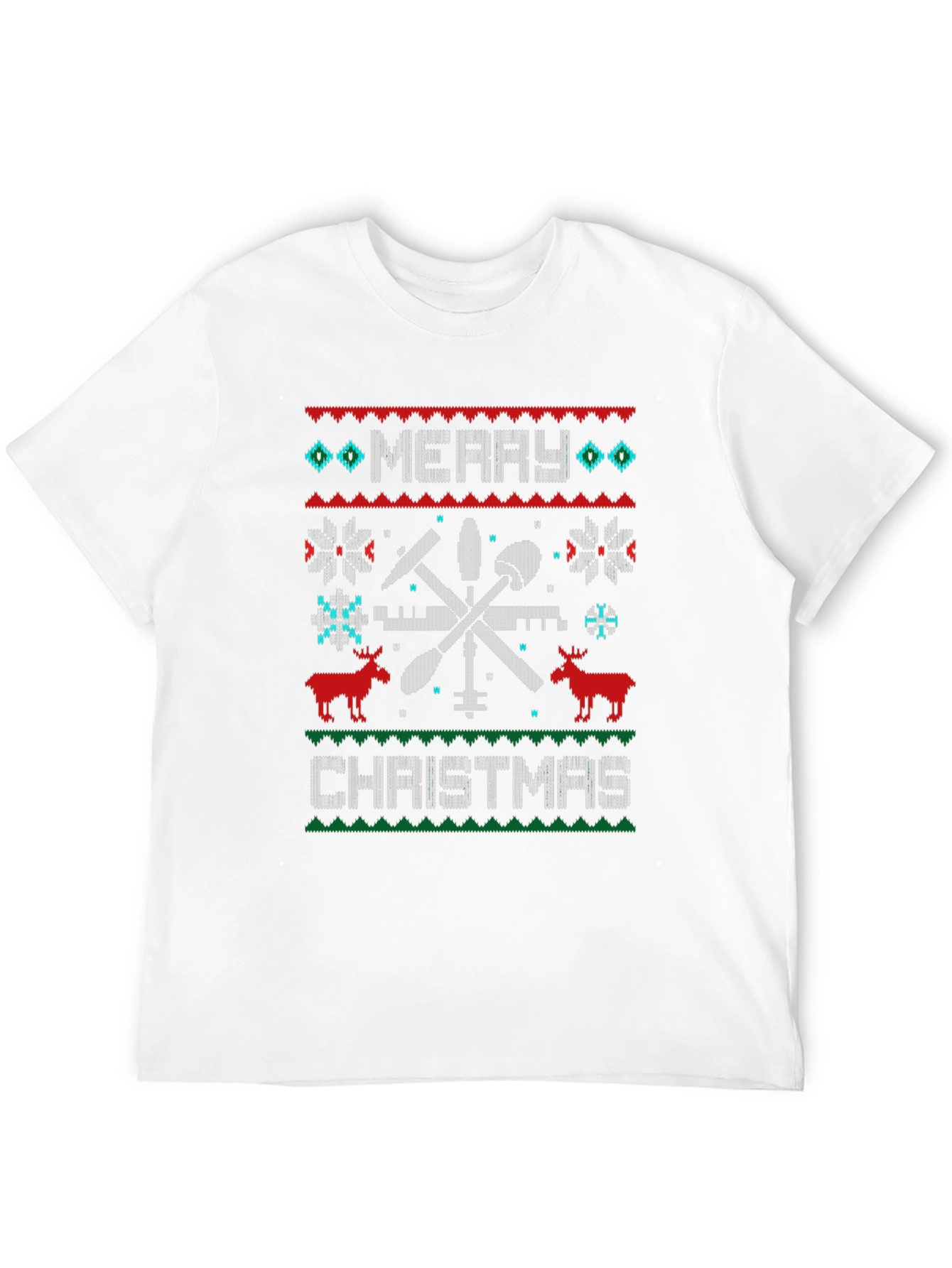 Merry Christmas Tooling Graphic Tee