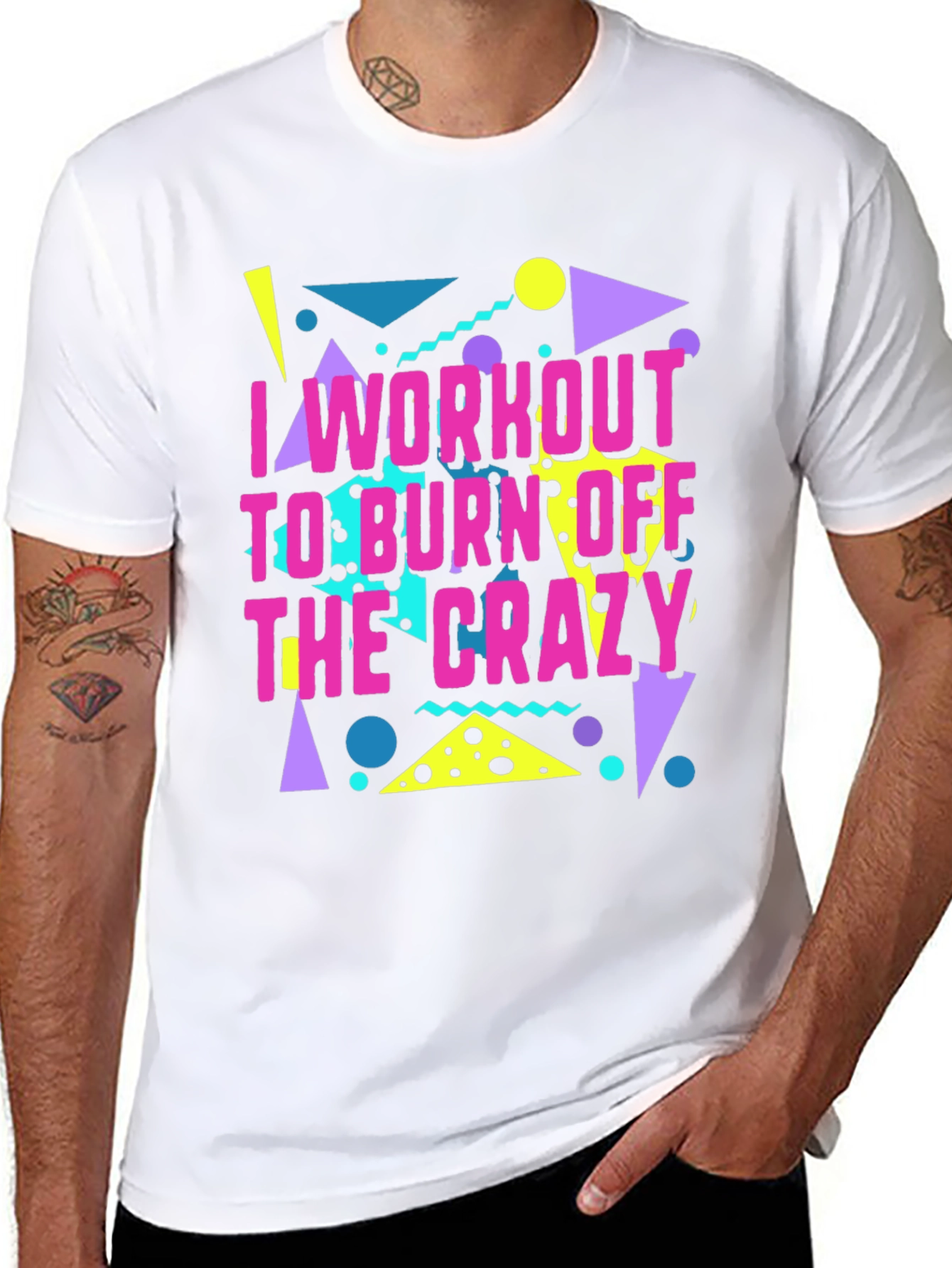 Workout Crazy Graphic Tee