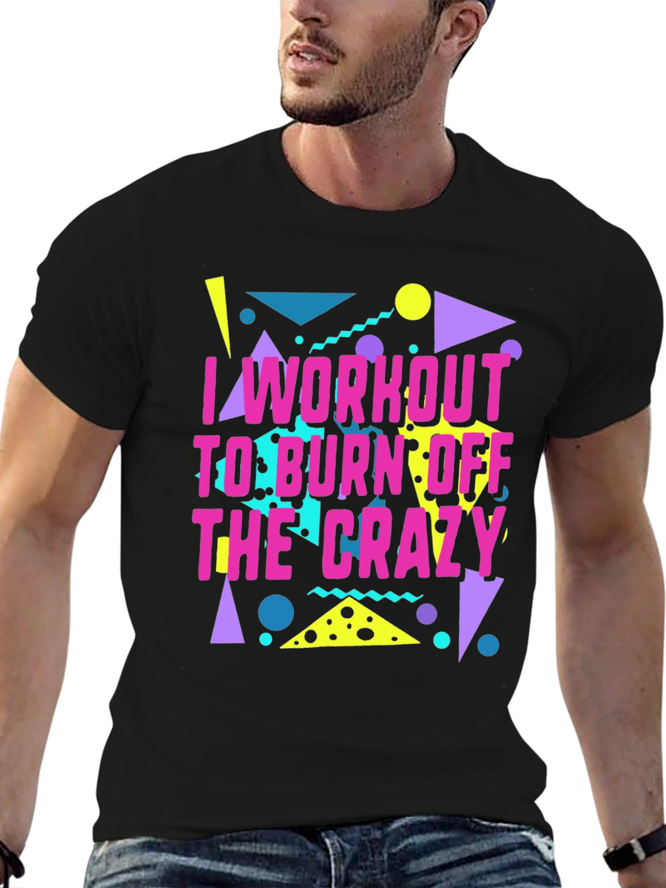 Workout Crazy Graphic Tee