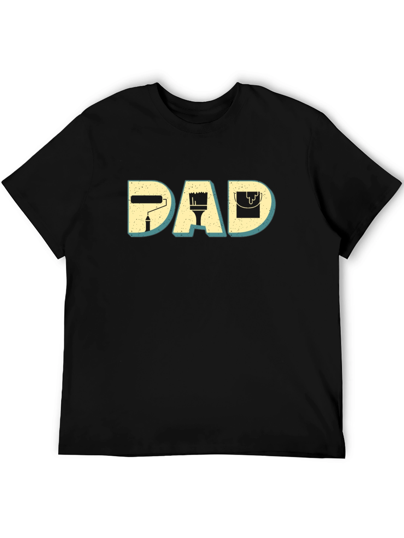 Painter Dad Graphic T-Shirt - Mens Crew Neck Tee