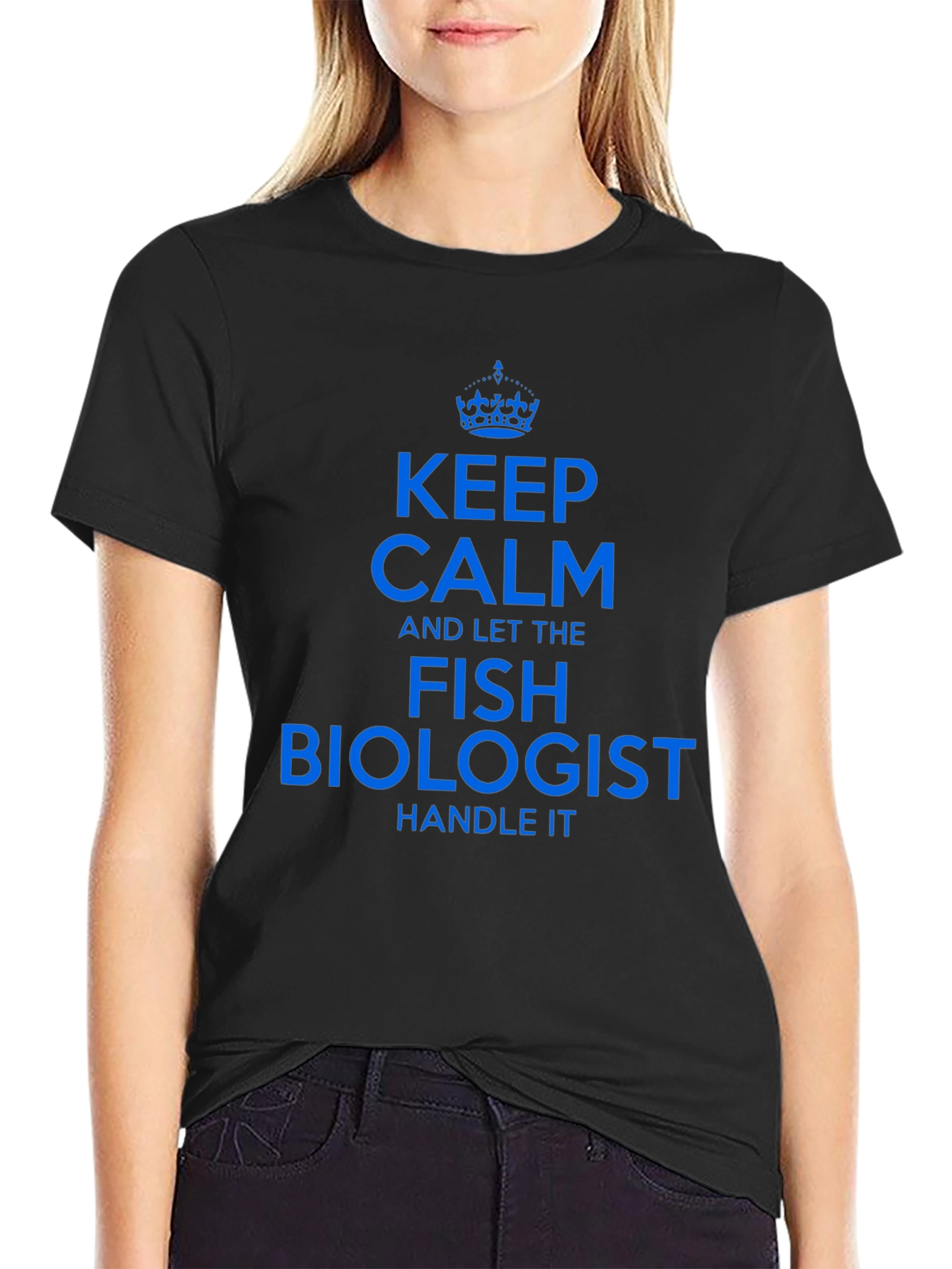 Keep Calm Fish Biologist T-Shirt