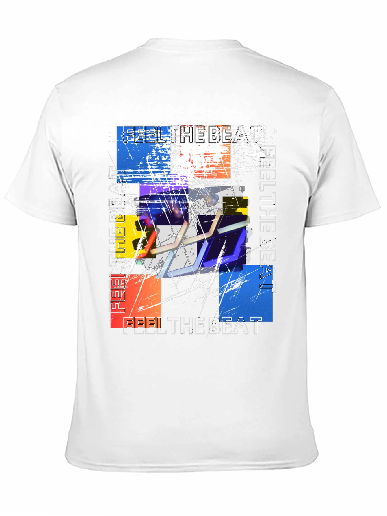 Feel the Beat Graphic Print T-Shirt