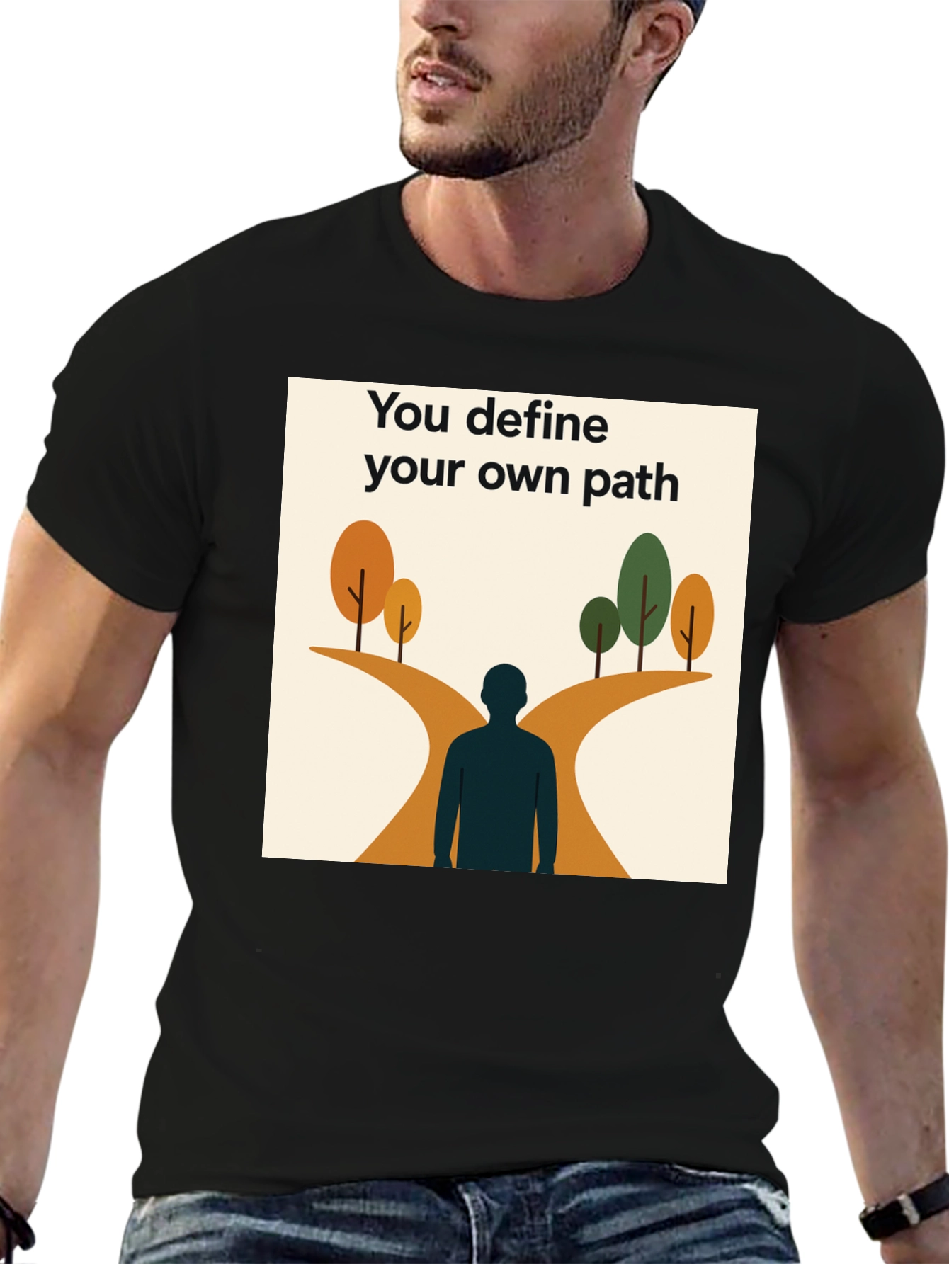 Define Your Path Graphic Tee - Mens
