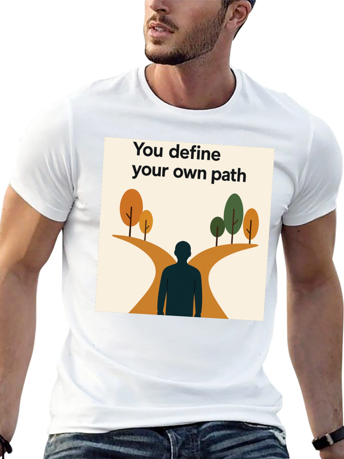 Define Your Path Graphic Tee - Mens