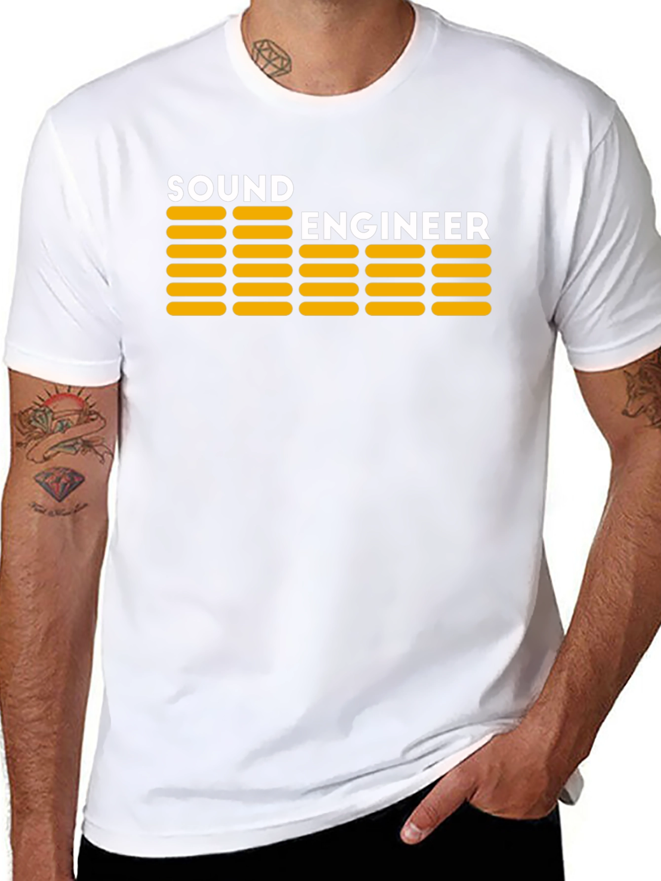 Sound Engineer Graphic T-Shirt - Music Production Tee