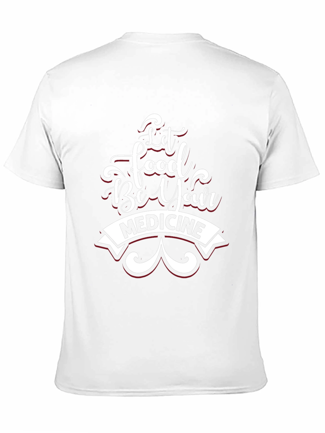 Let Food Be Your Medicine Black T-Shirt