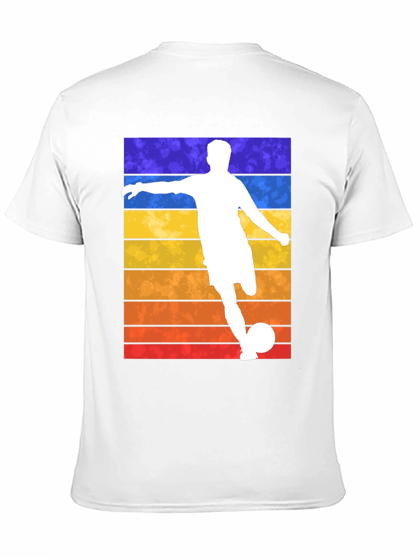 Retro Soccer Player Graphic Tee