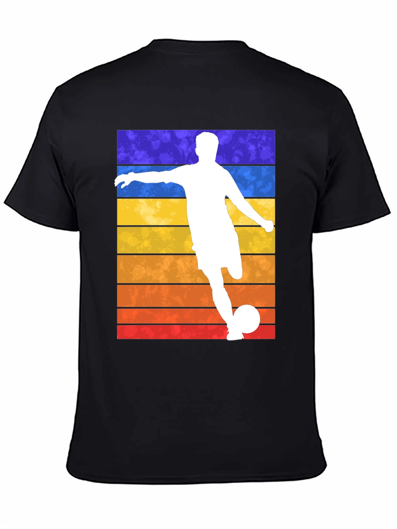 Retro Soccer Player Graphic Tee