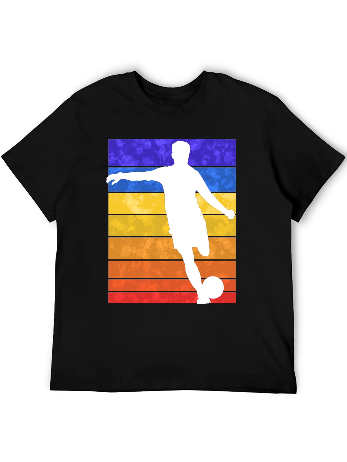 Retro Soccer Player Graphic Tee