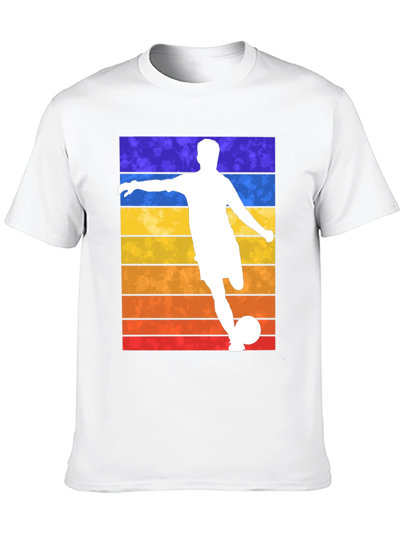 Retro Soccer Player Graphic Tee