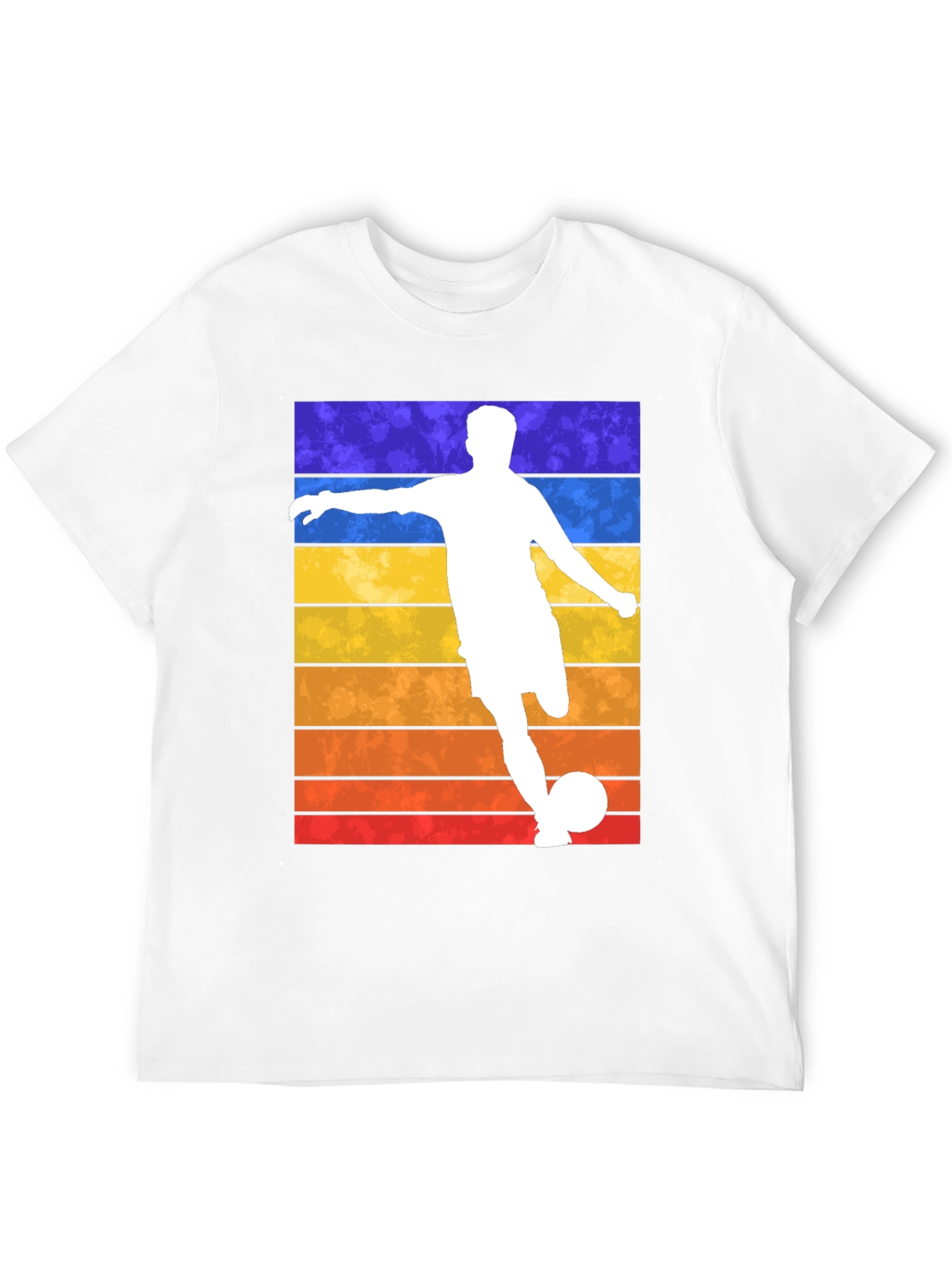 Retro Soccer Player Graphic Tee