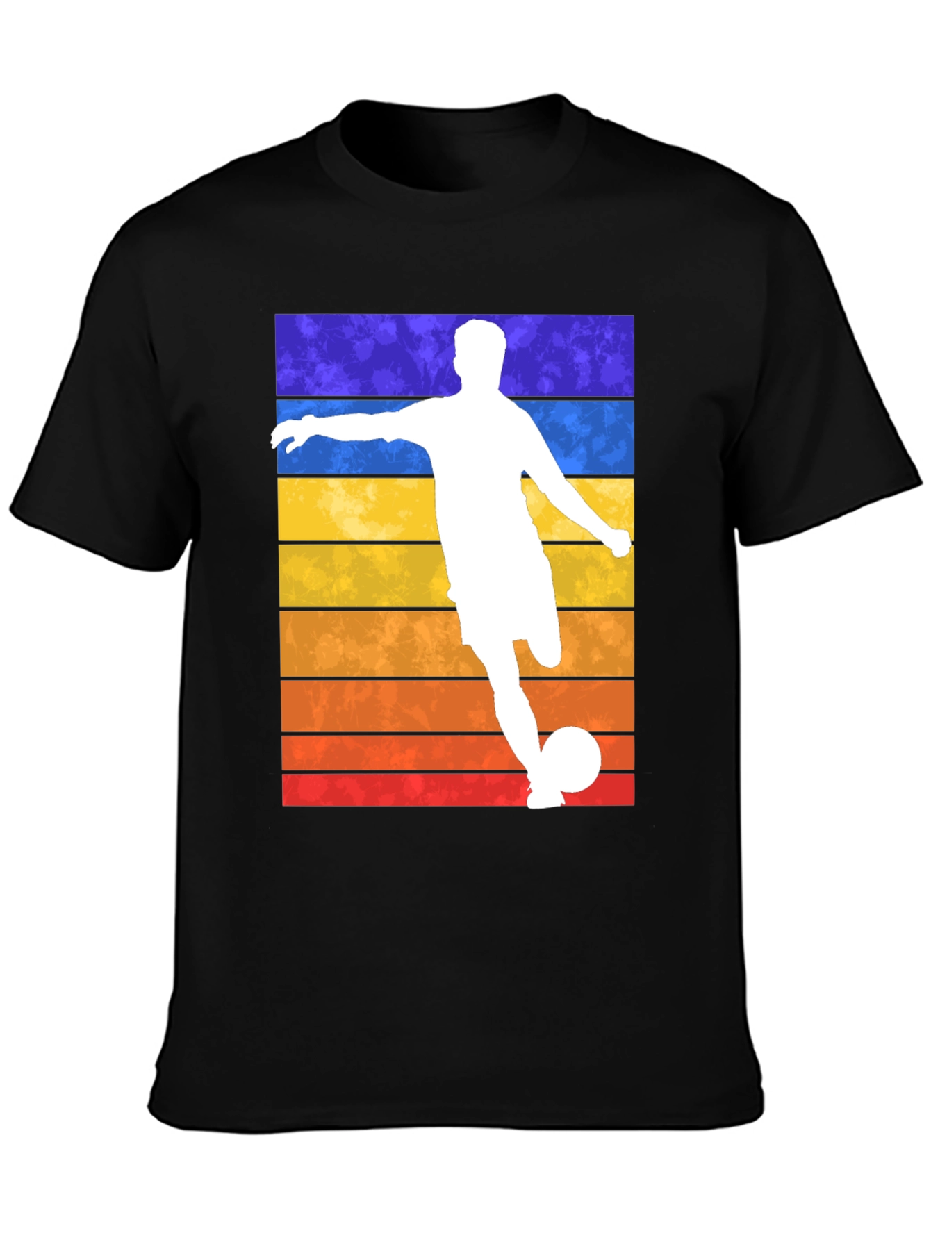Retro Soccer Player Graphic Tee