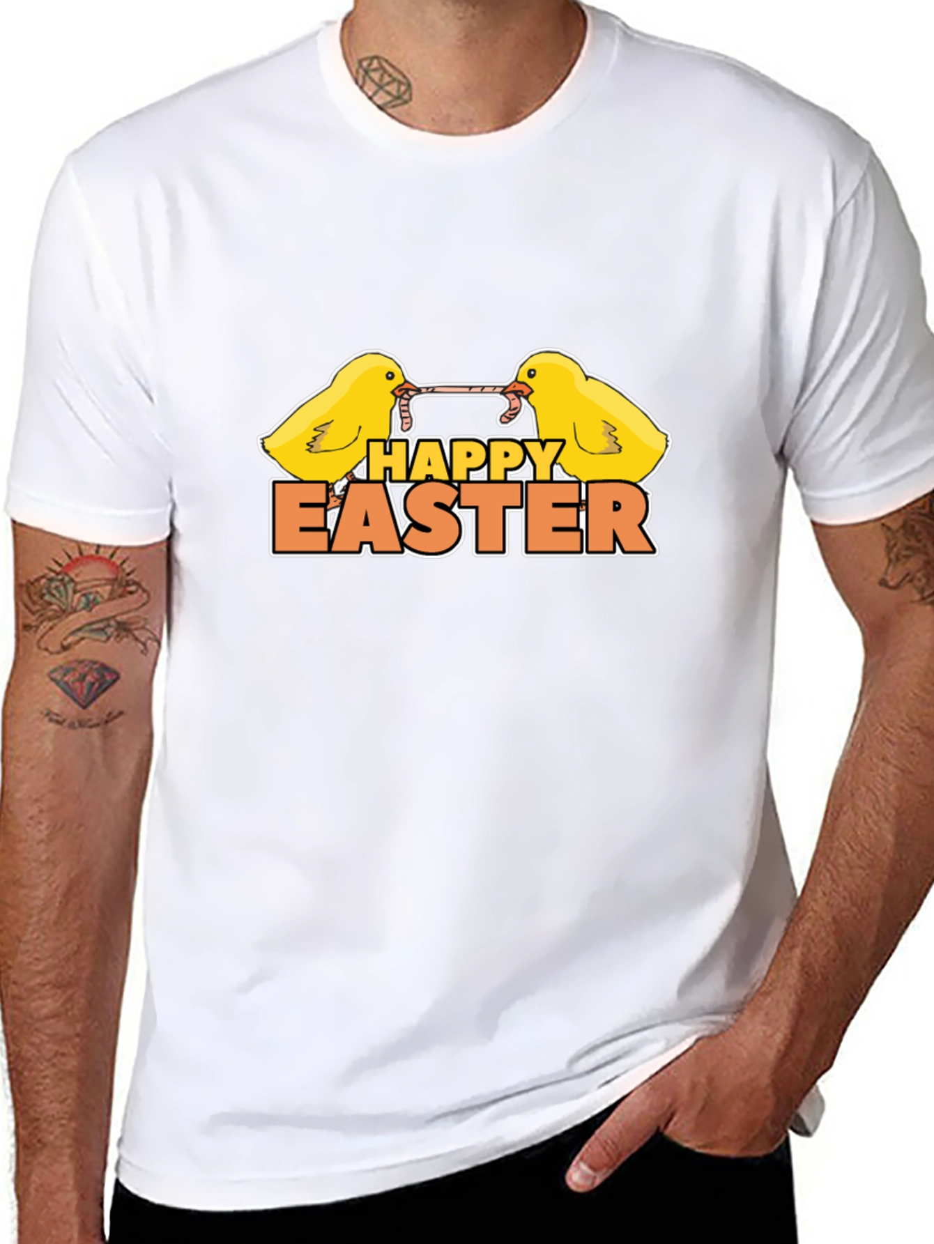 Funny Happy Easter Chicks T-Shirt