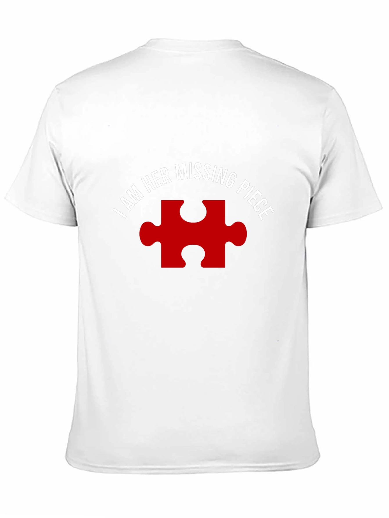 I Am Her Missing Piece Matching Couple T-Shirt