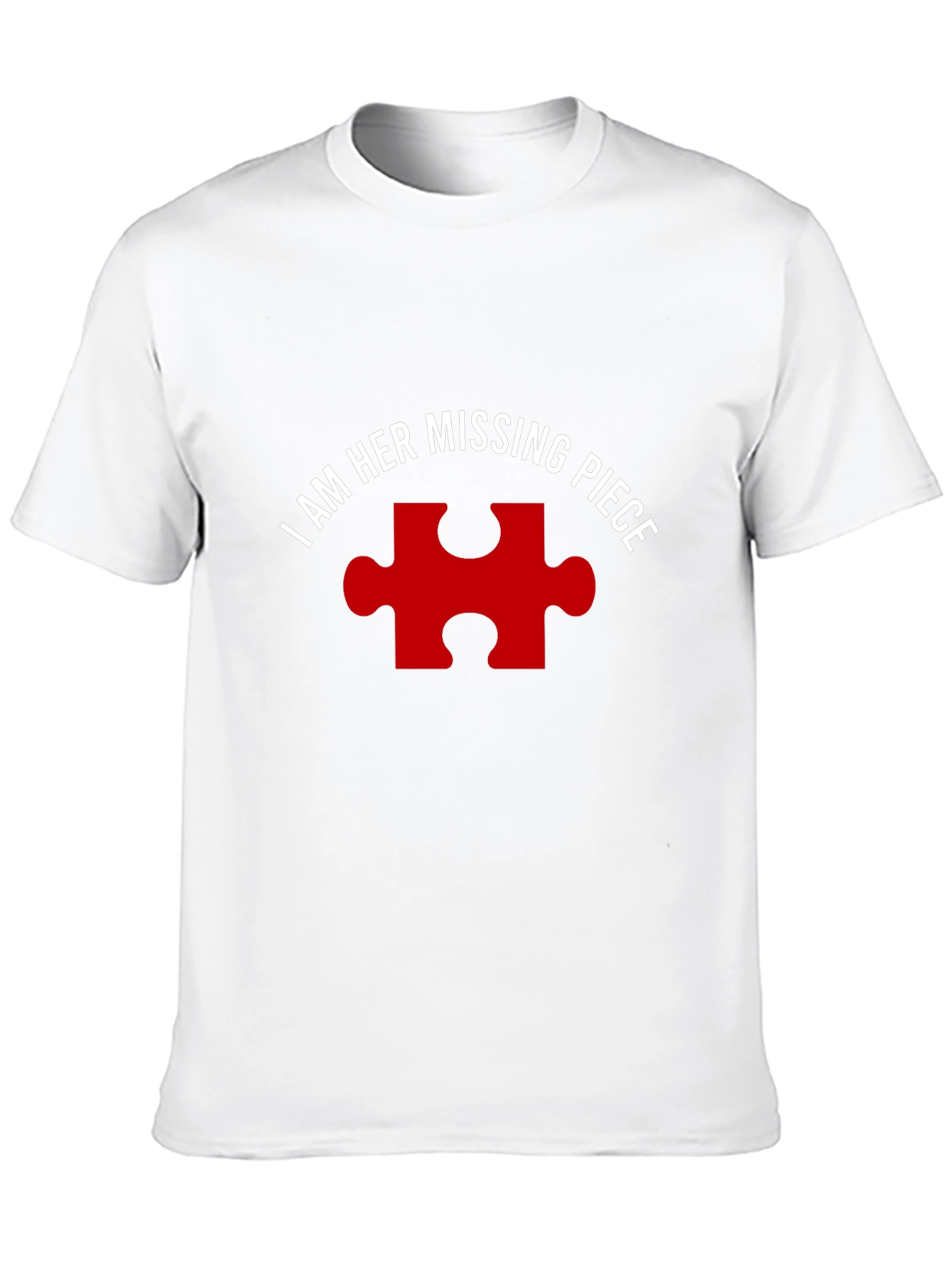 I Am Her Missing Piece Matching Couple T-Shirt