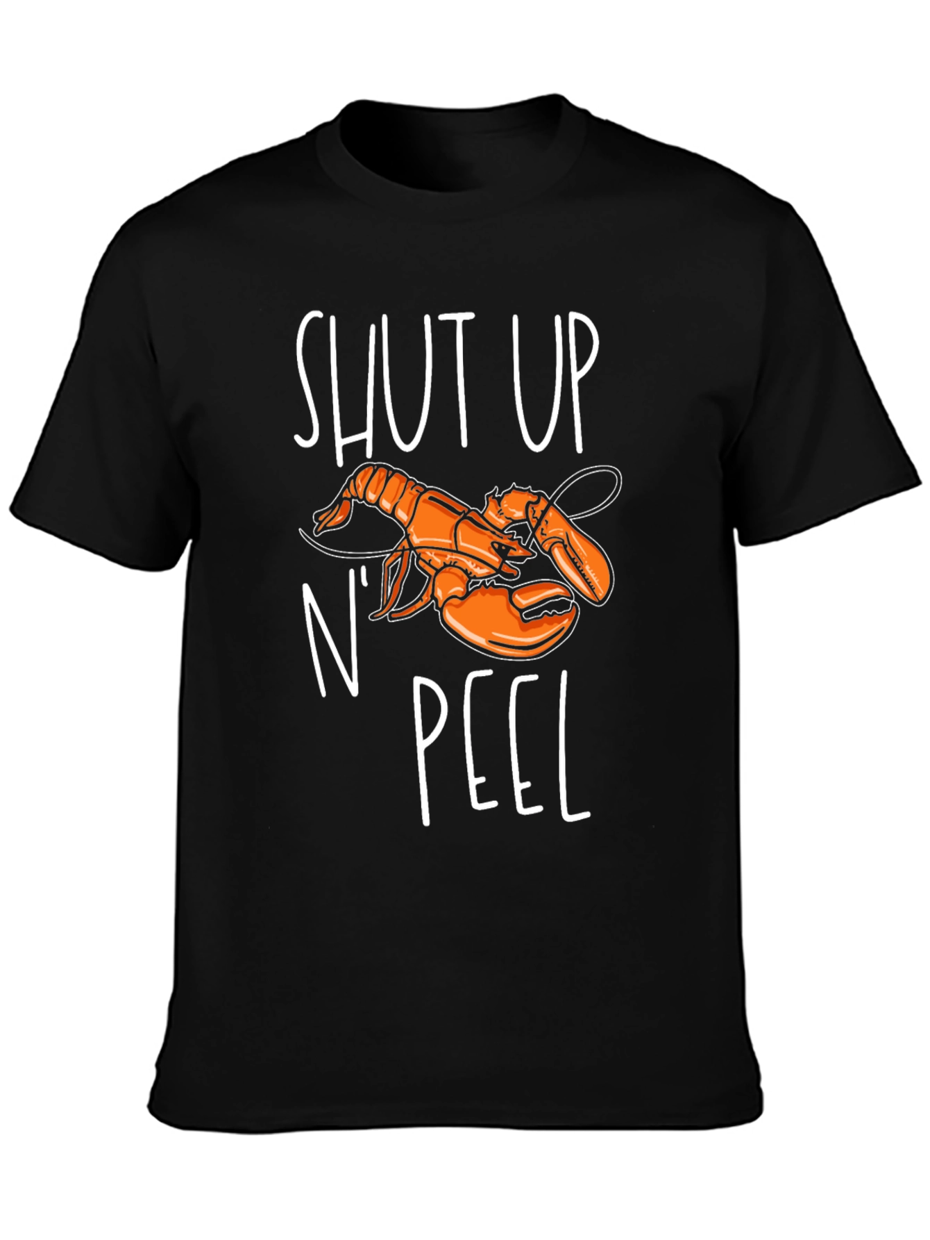 Shut Up N Peel Lobster Graphic T-Shirt