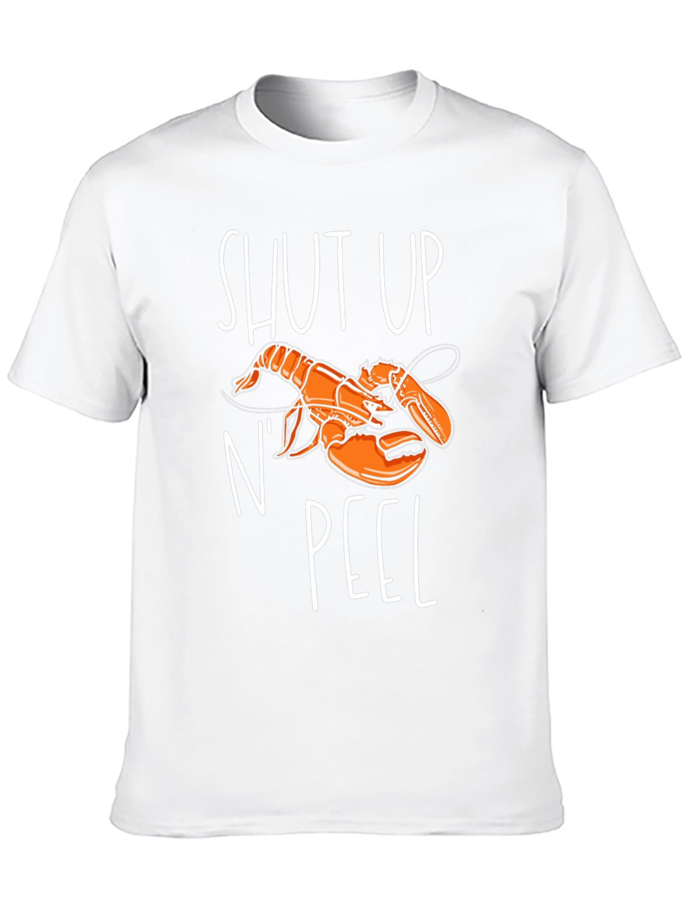 Shut Up N Peel Lobster Graphic T-Shirt