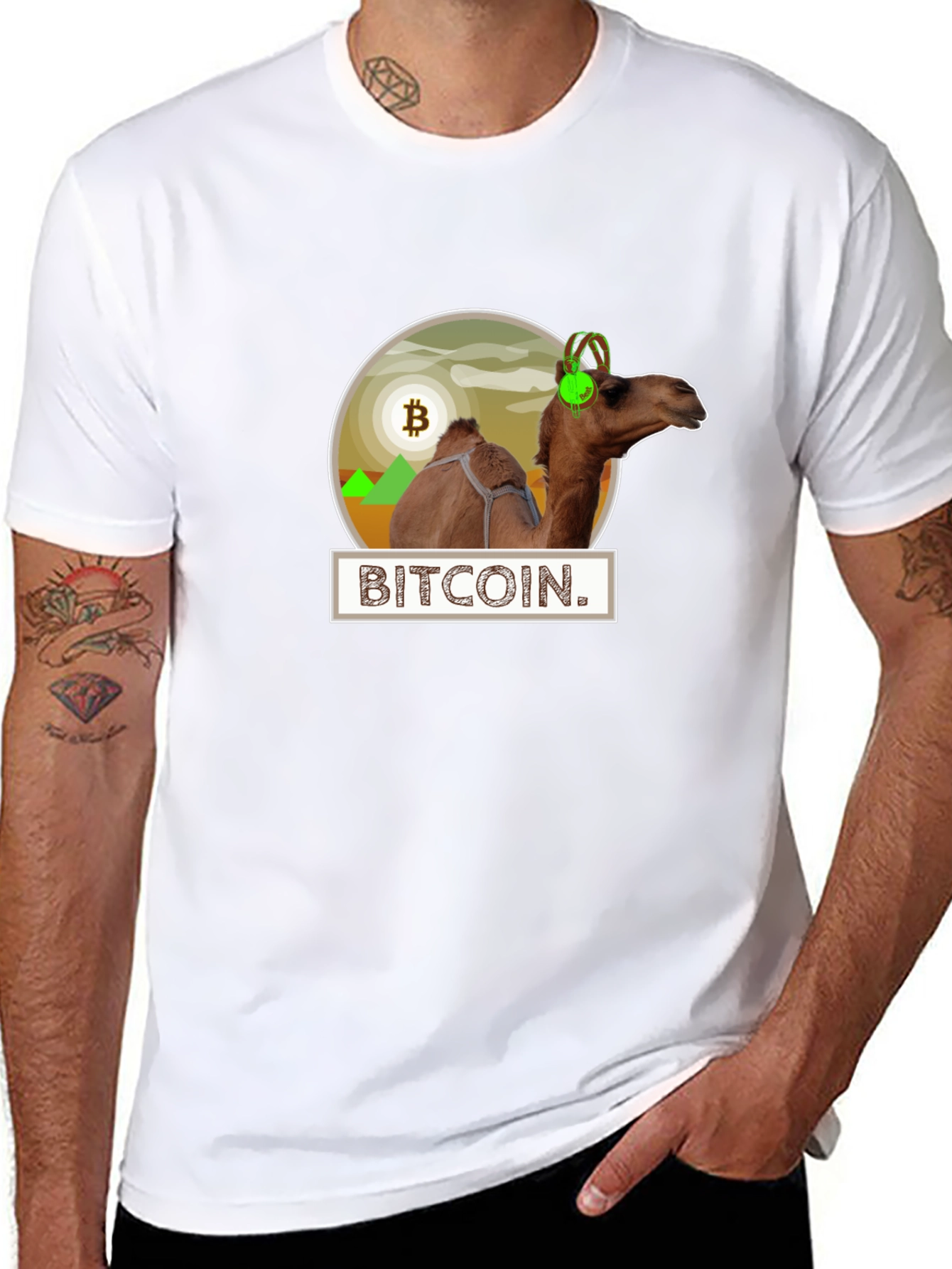 Bitcoin Camel T-Shirt - Crypto Humor