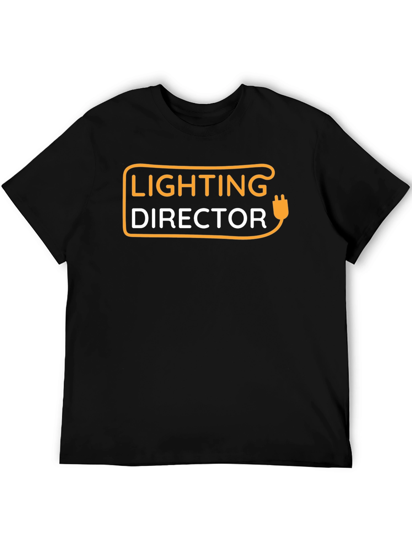 Lighting Director Tee - Black Crew Neck