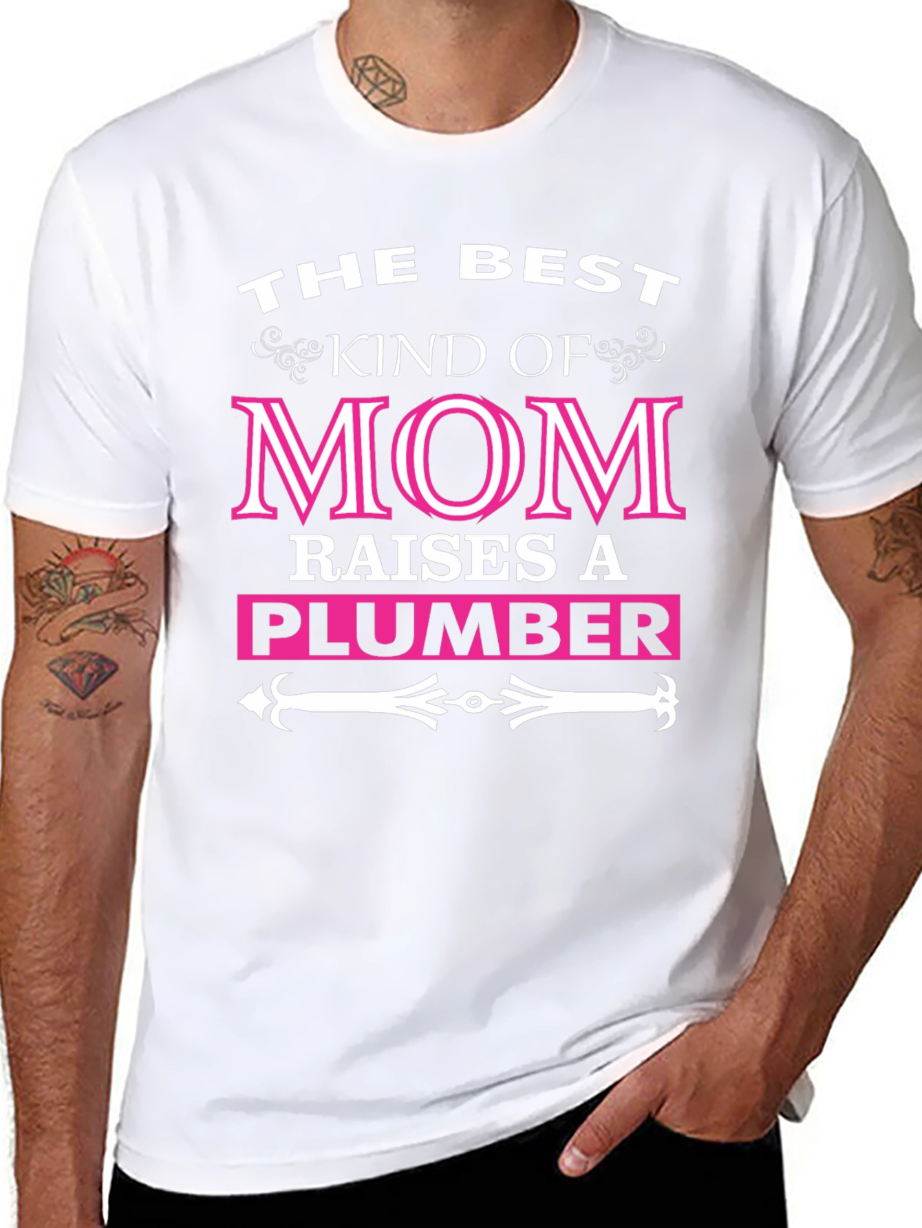 Best Kind of Mom Raises a Plumber T-Shirt