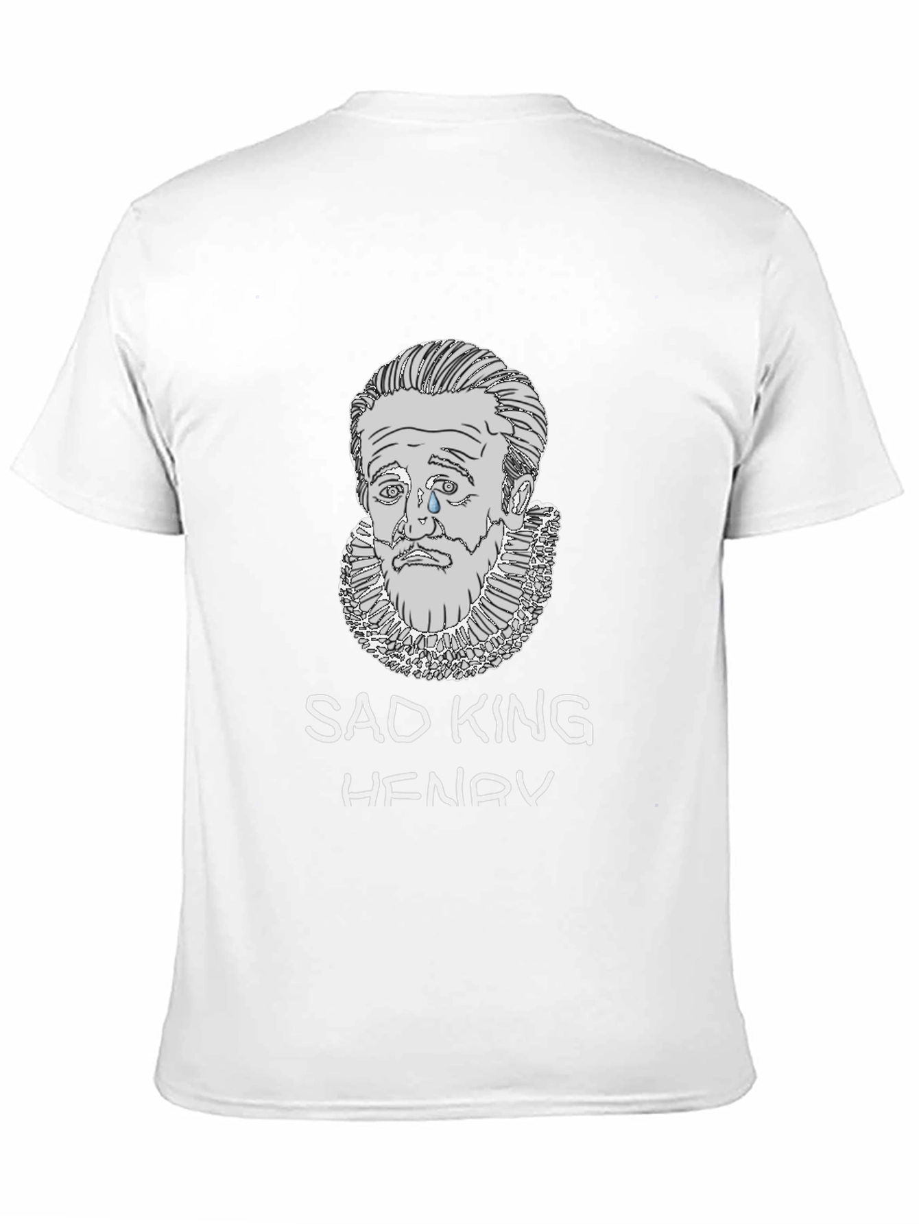 Sad King Henry T-Shirt - Unique Graphic Tee