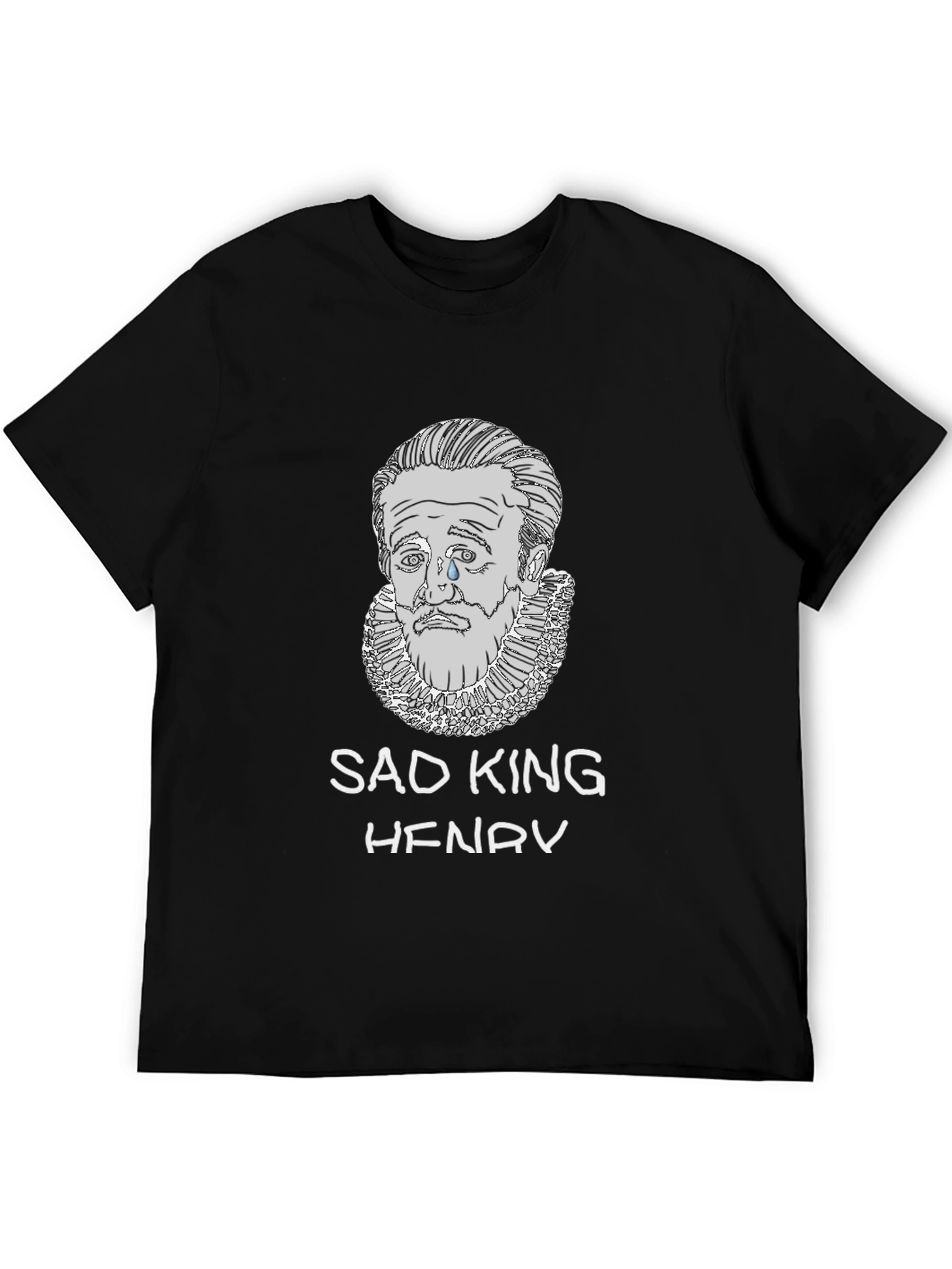 Sad King Henry T-Shirt - Unique Graphic Tee