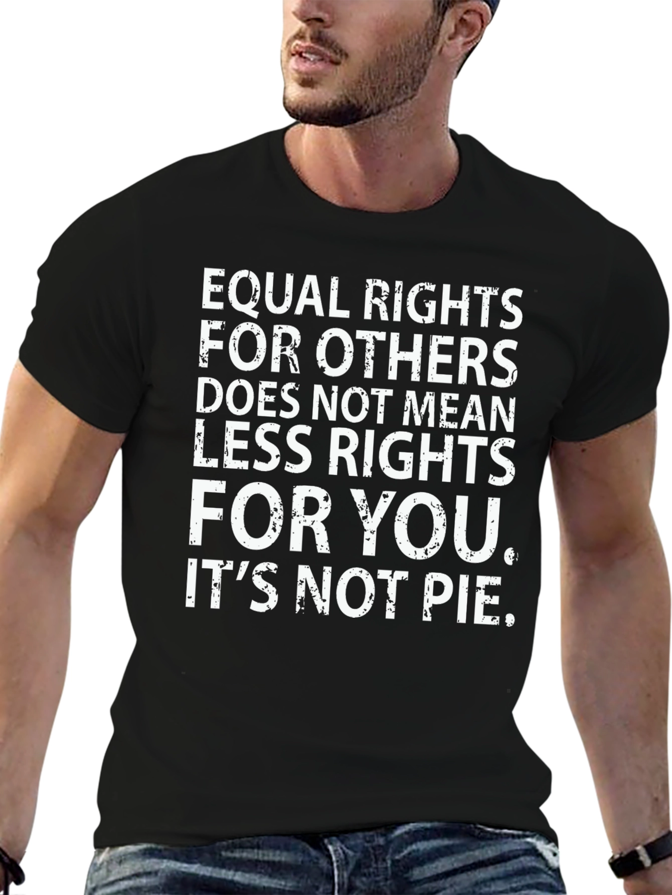 Equal Rights T-Shirt - Its Not Pie Graphic Tee