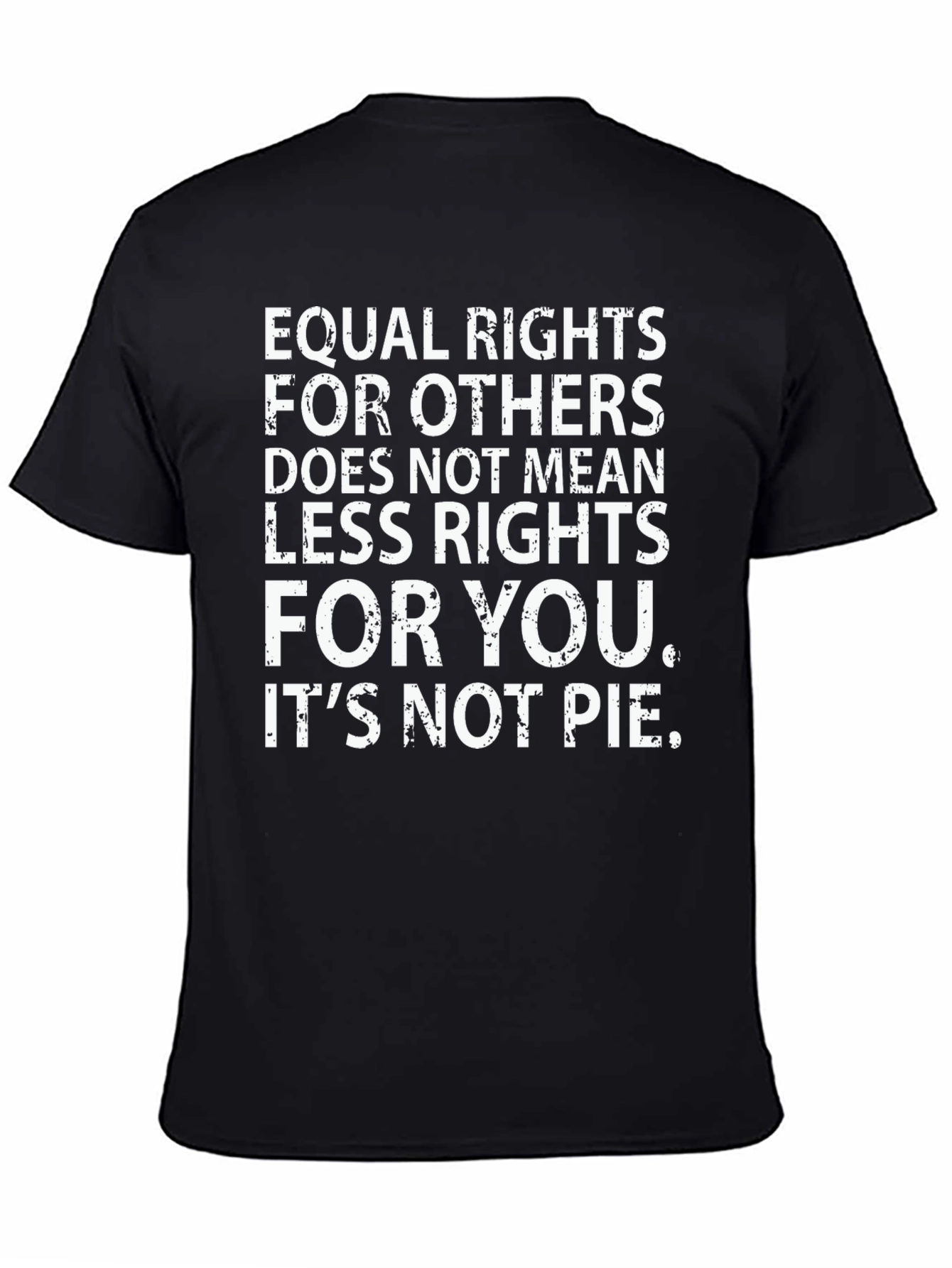 Equal Rights T-Shirt - Its Not Pie Graphic Tee