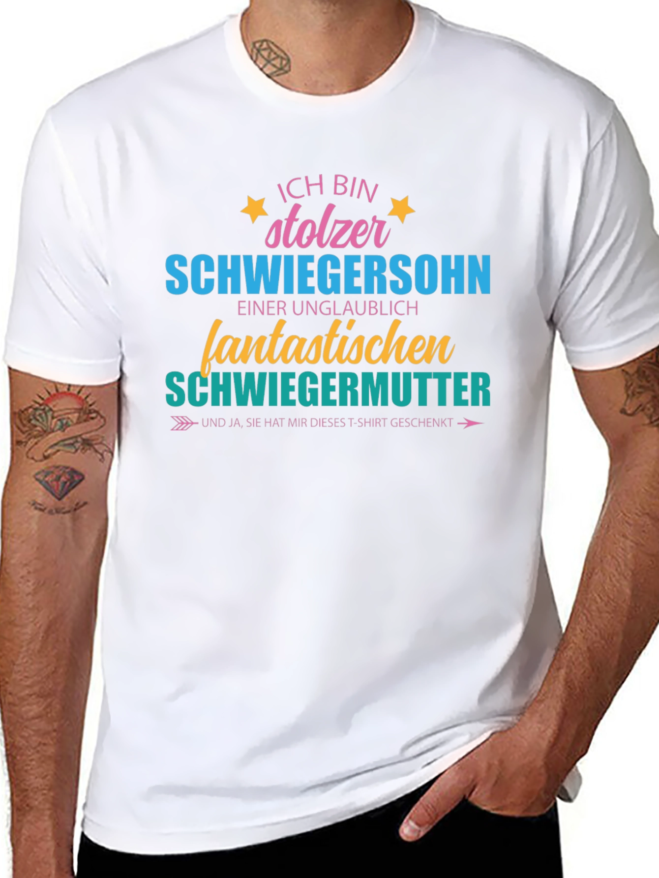 Proud Son-in-Law Graphic T-Shirt