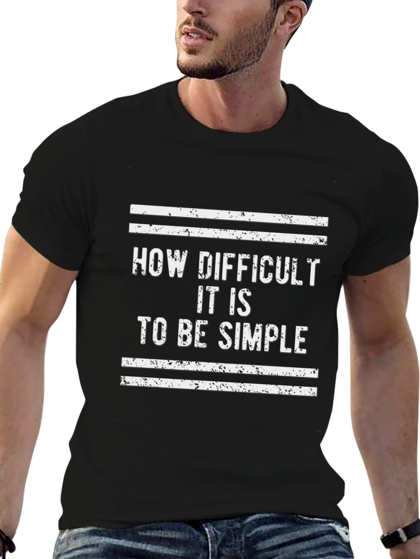 Difficult to be Simple Graphic Tee