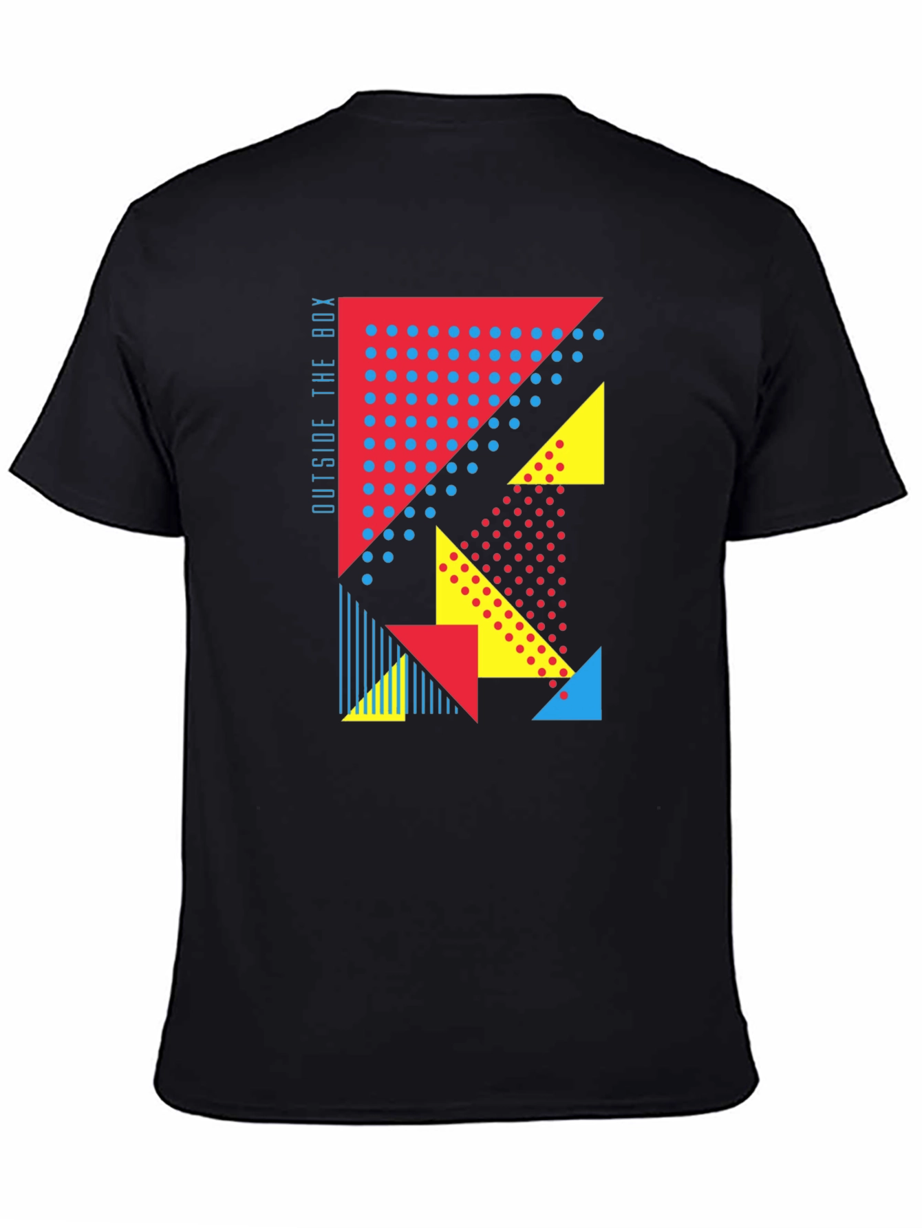 Geometric Graphic Print Tee - Outside the Box