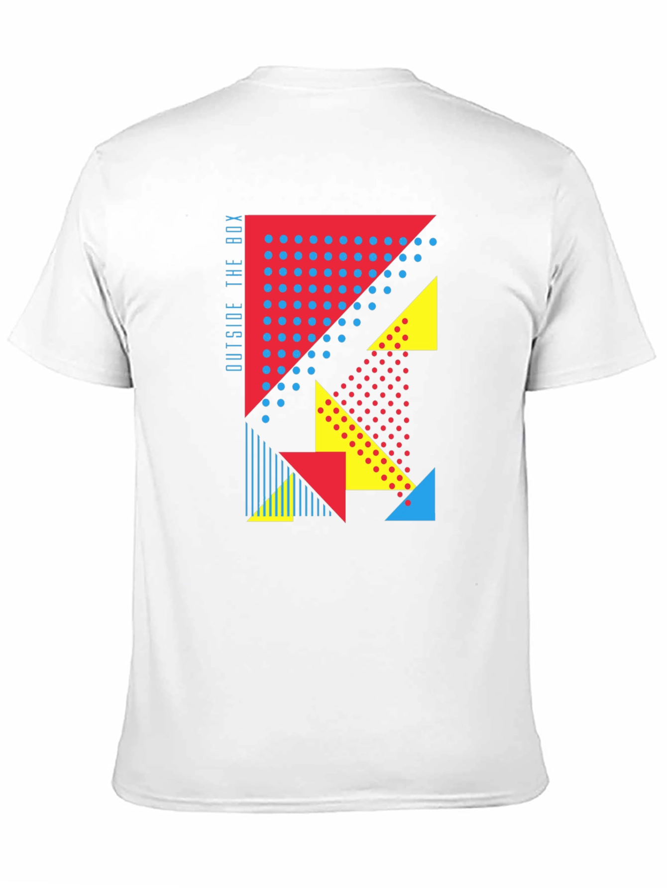 Geometric Graphic Print Tee - Outside the Box