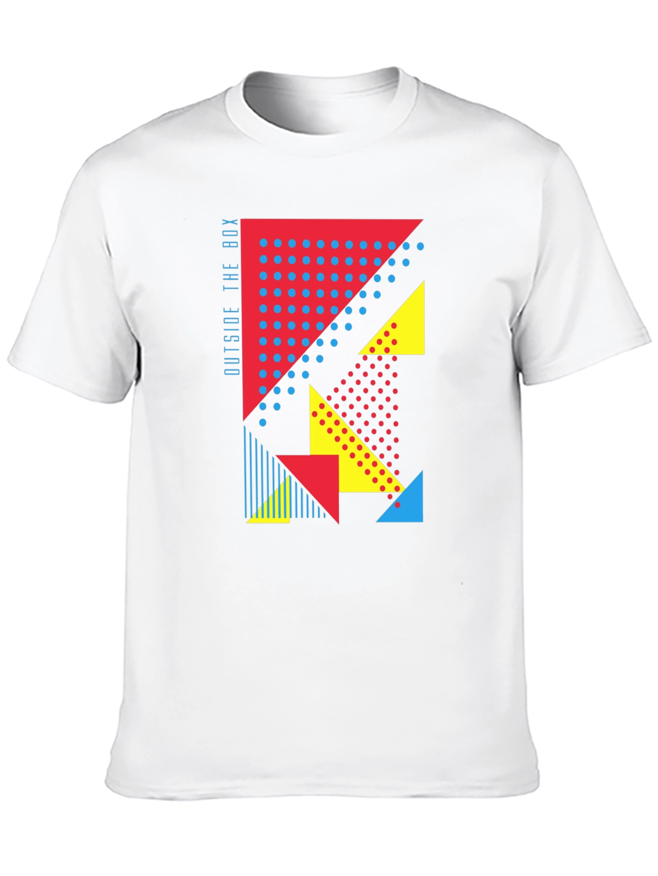 Geometric Graphic Print Tee - Outside the Box