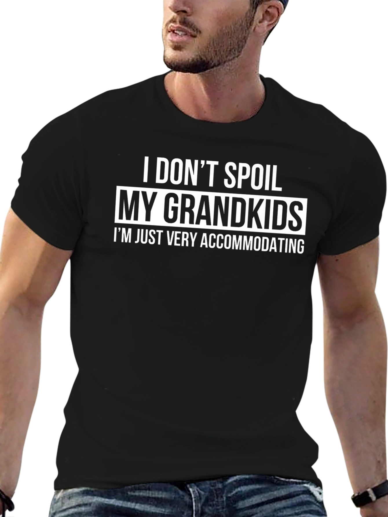 Funny Grandparent T-Shirt - I Dont Spoil My Grandkids