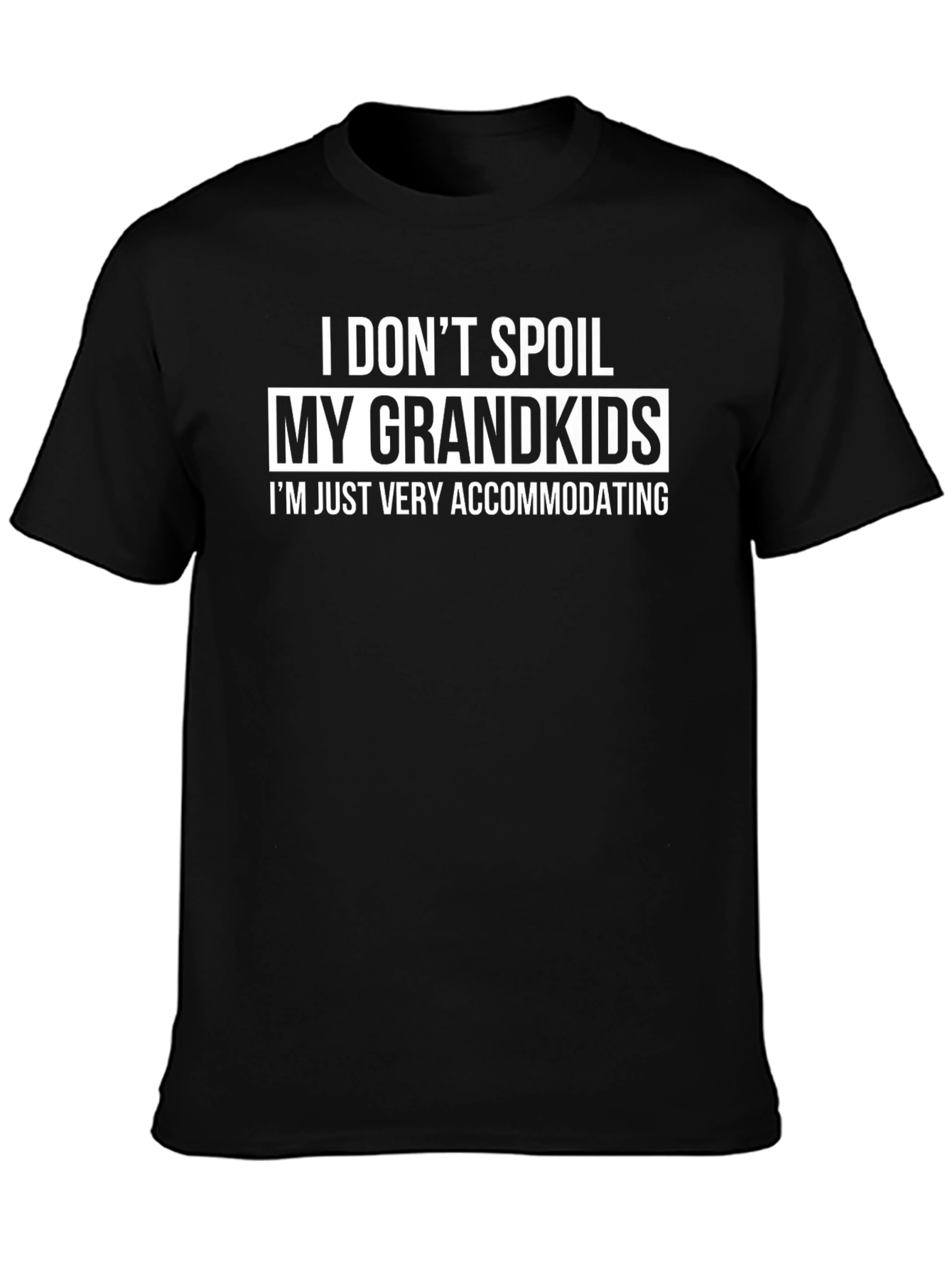 Funny Grandparent T-Shirt - I Dont Spoil My Grandkids
