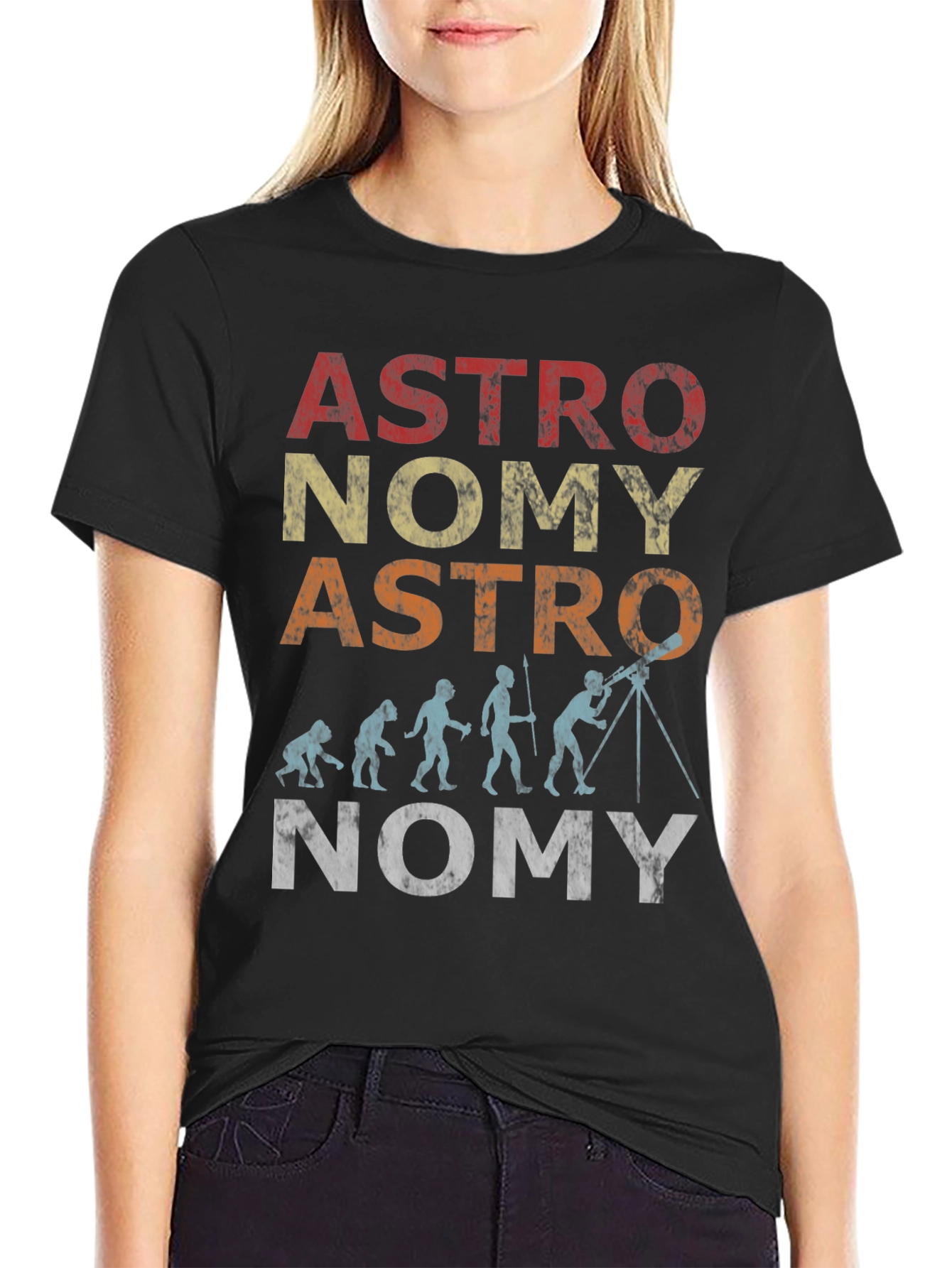 Astronomy Evolution T-Shirt | Space Science