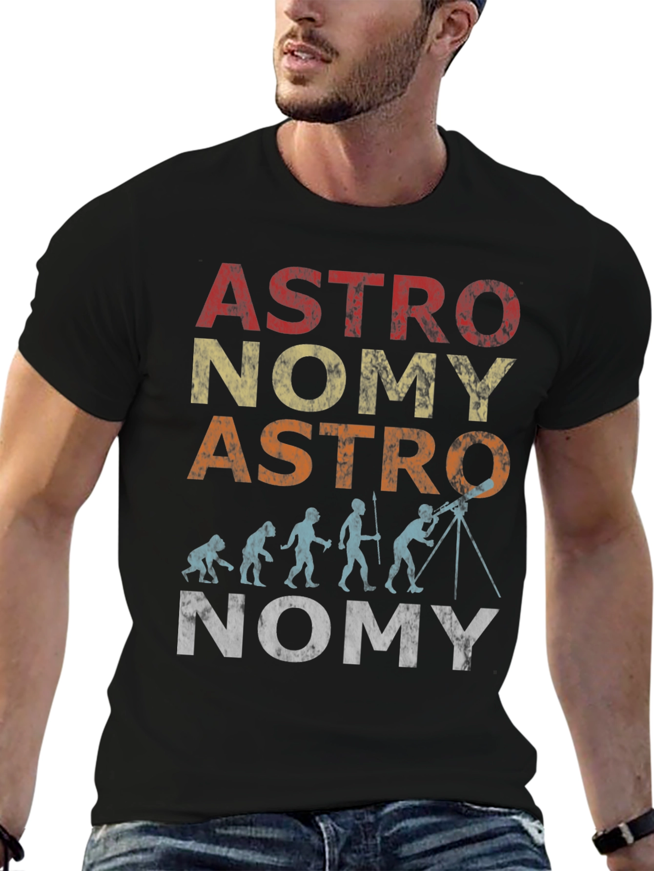 Astronomy Evolution T-Shirt | Space Science