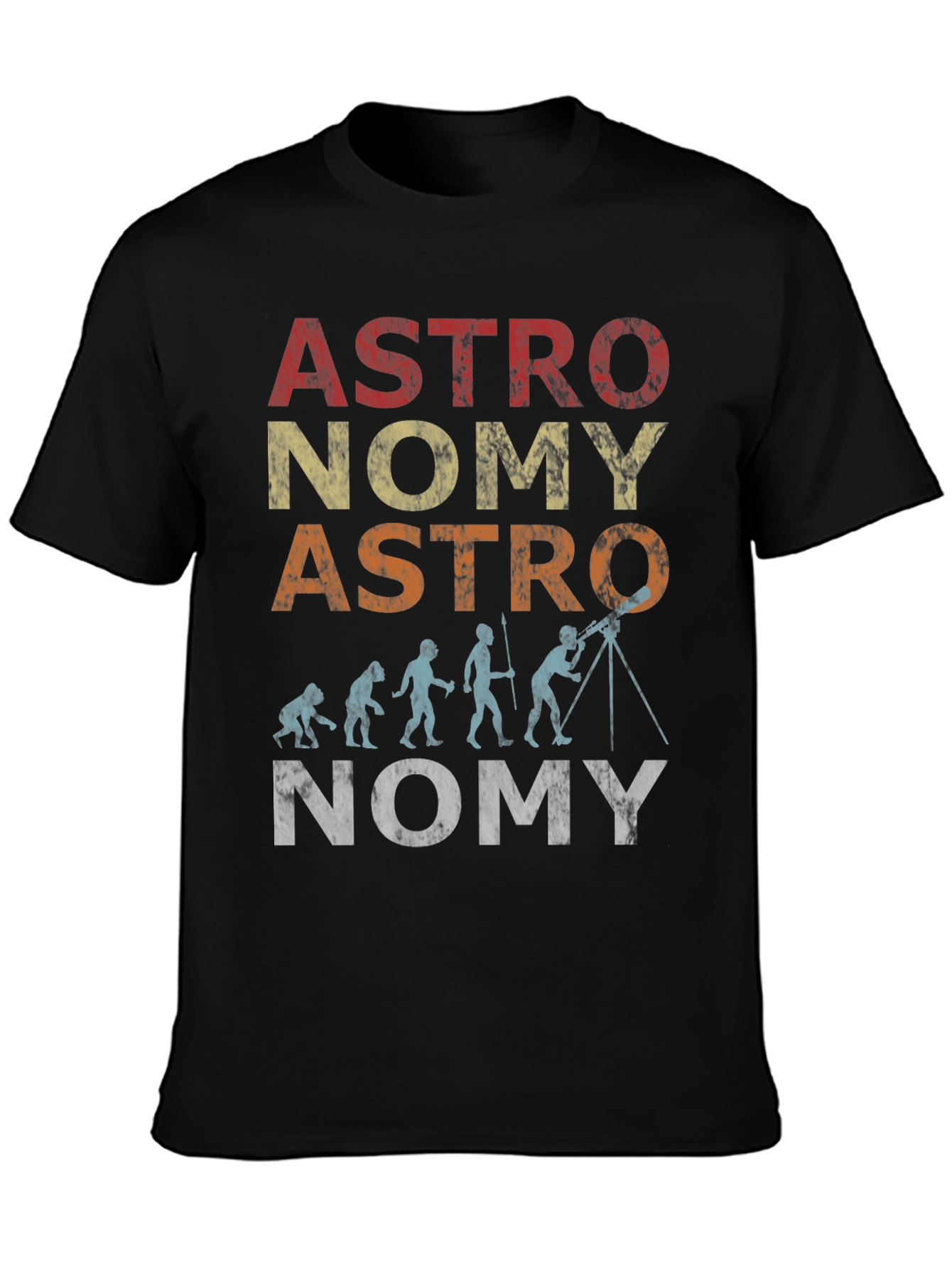 Astronomy Evolution T-Shirt | Space Science