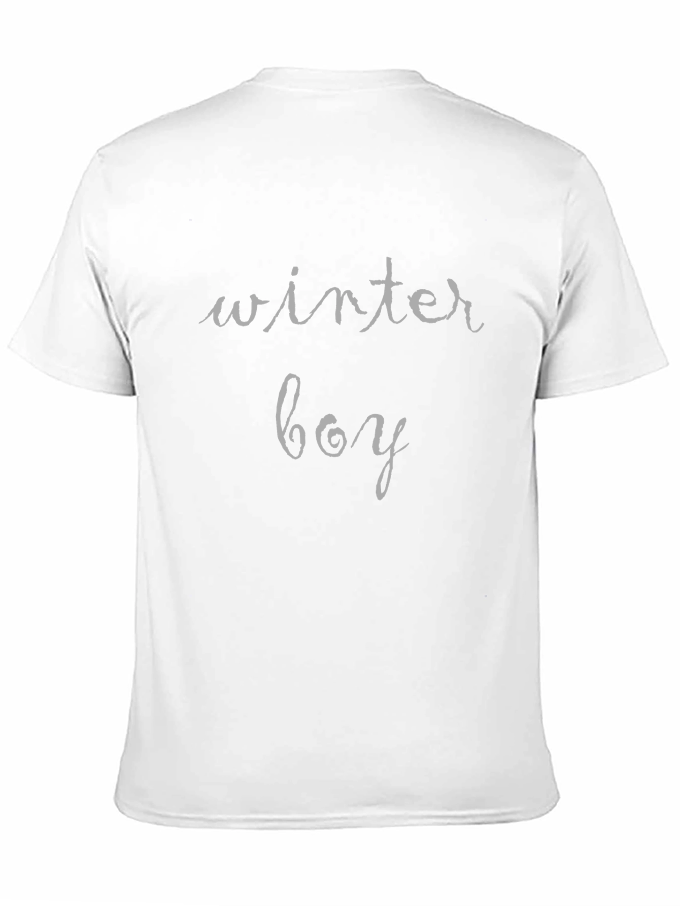 Winter Boy Black T-Shirt - Stylish & Comfortable