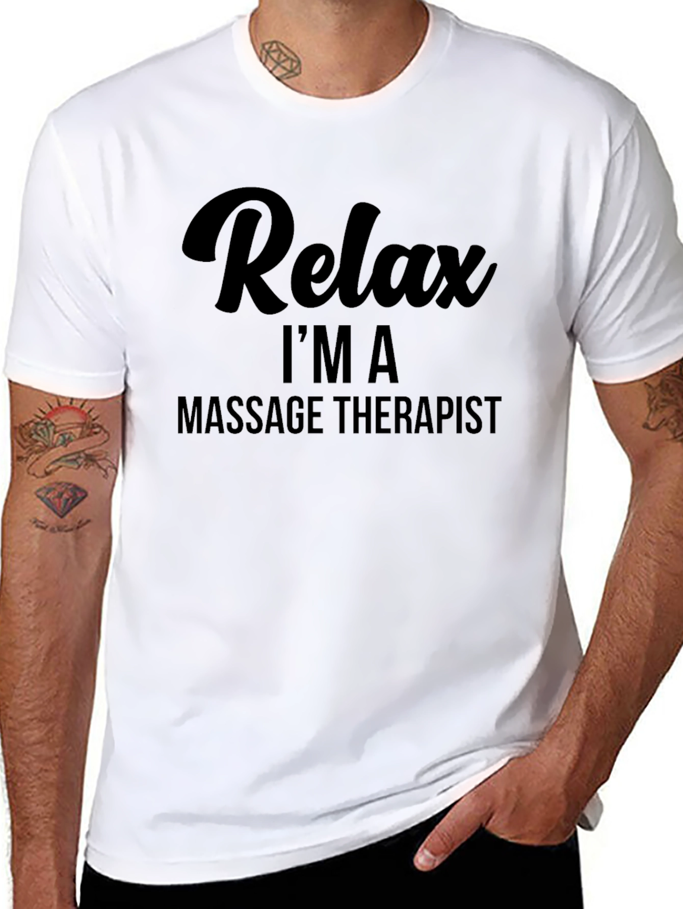 Relax Im a Massage Therapist T-Shirt