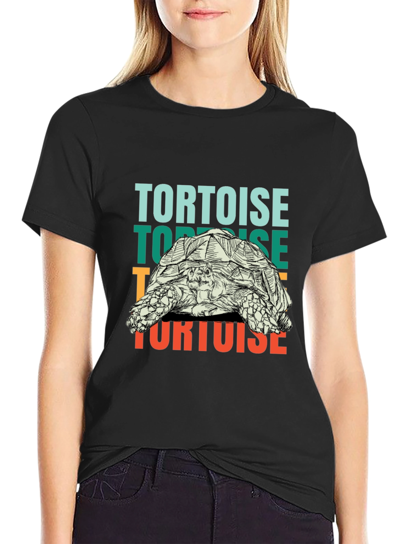 Retro Tortoise Graphic Tee