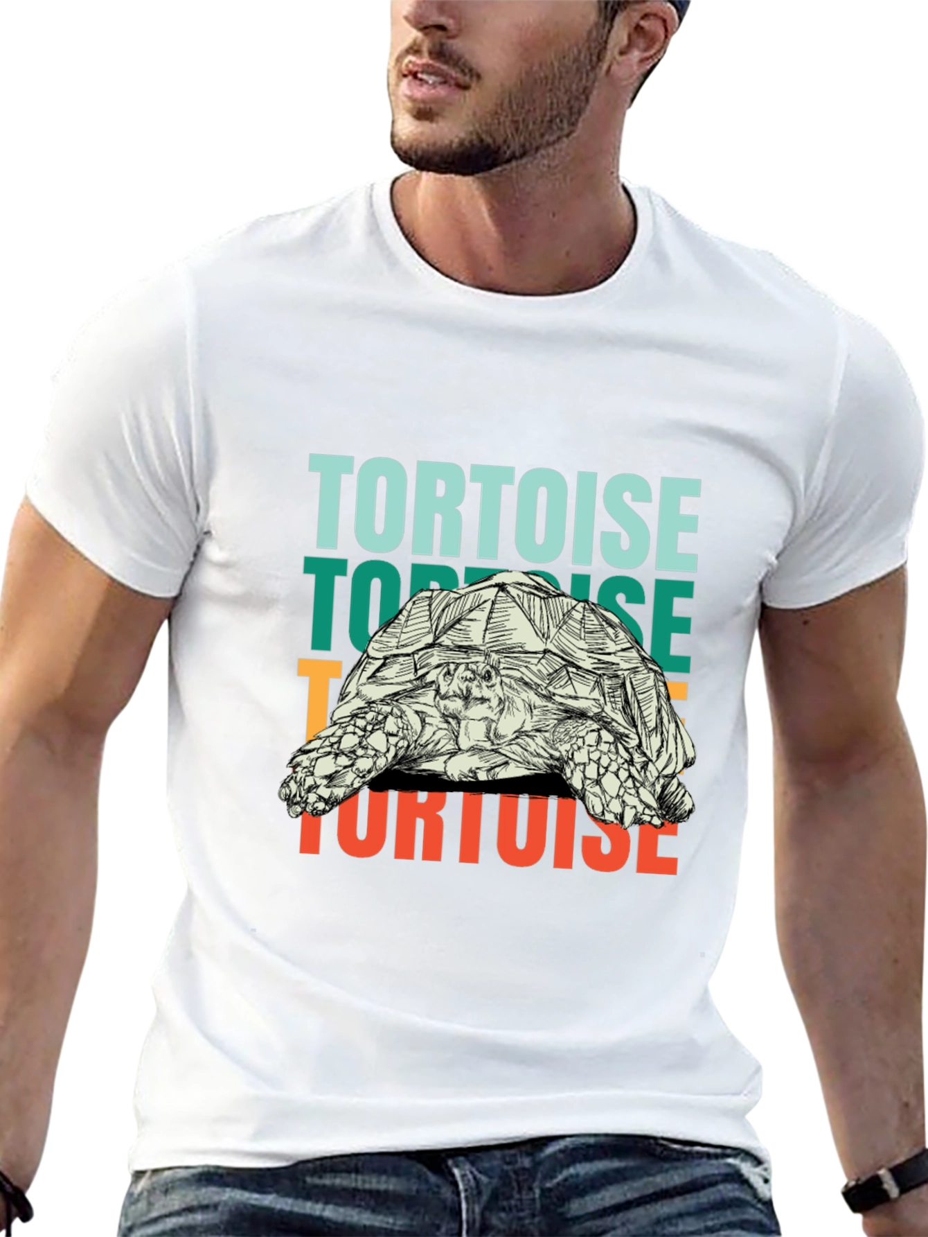 Retro Tortoise Graphic Tee