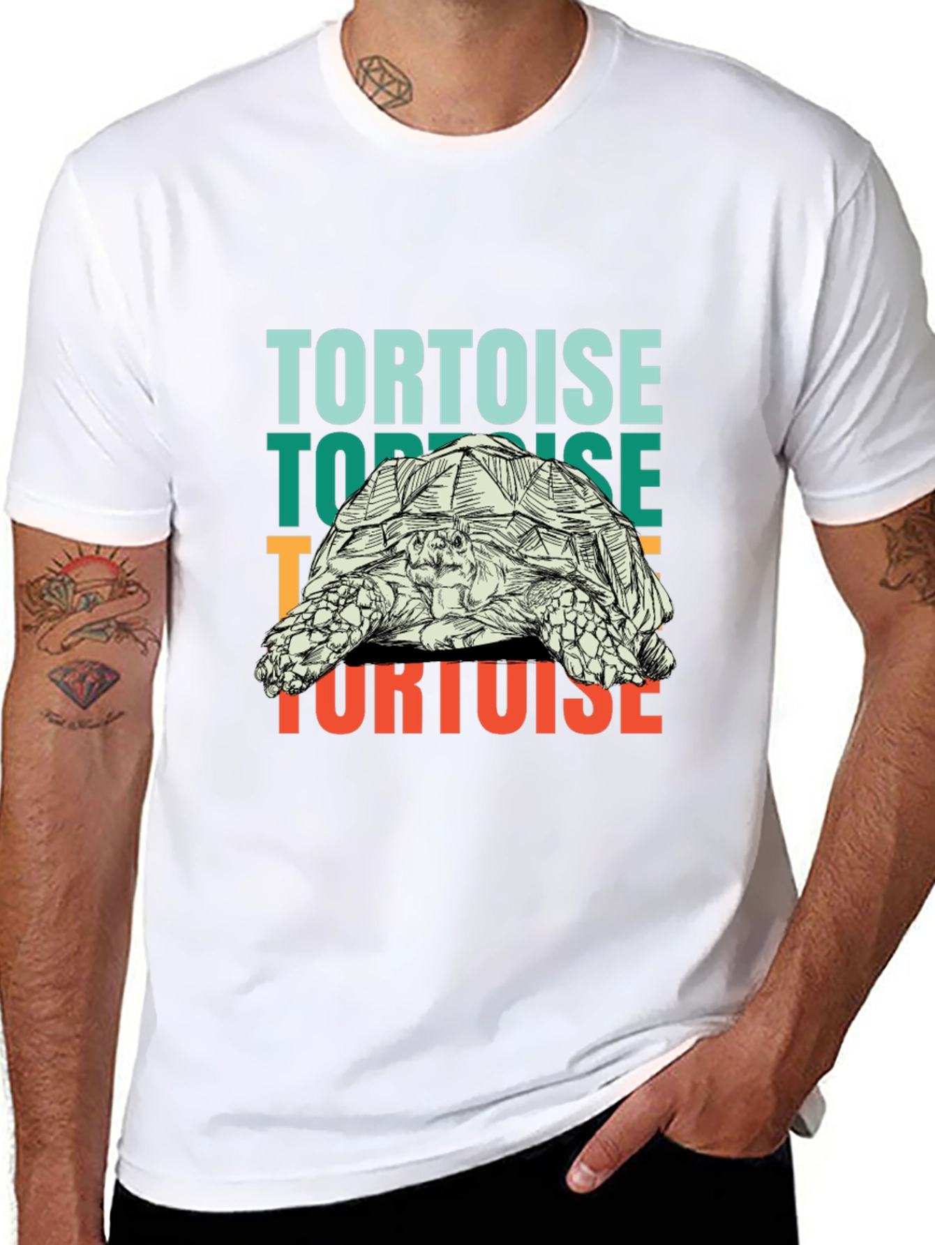 Retro Tortoise Graphic Tee