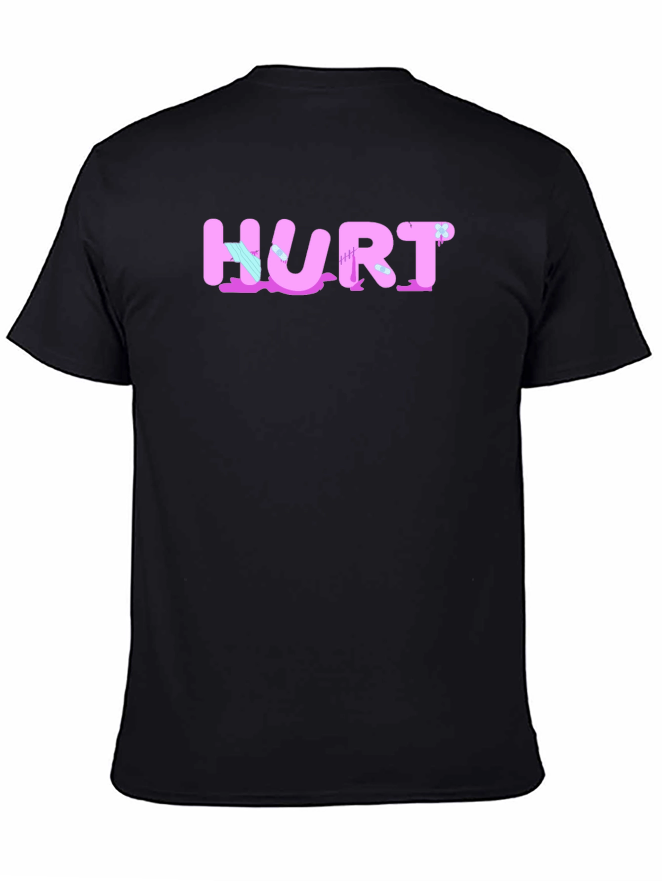 Hurt T-Shirt - Black Graphic Tee